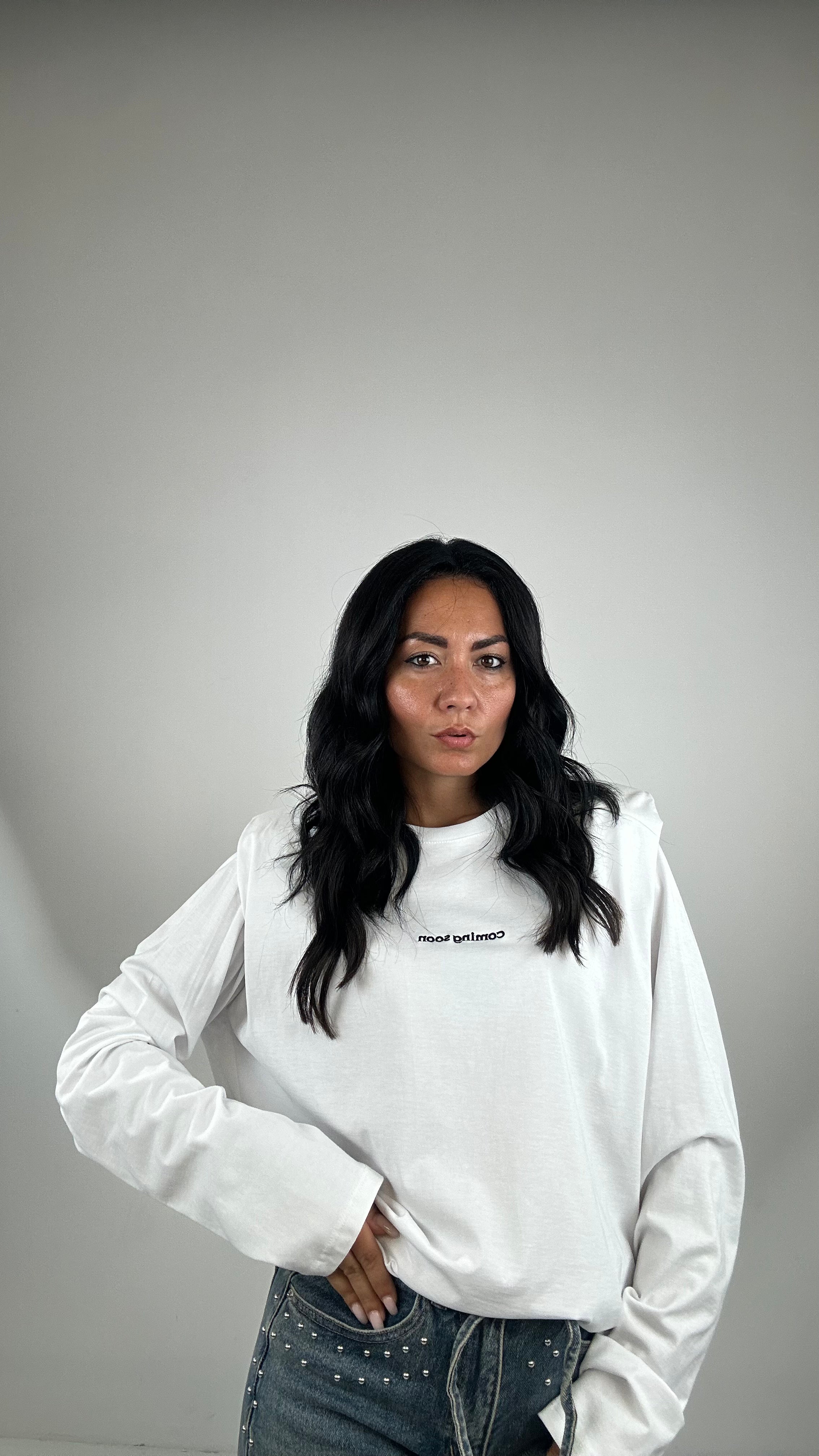 Maglia LUMINA COMIN SOON - BIANCO