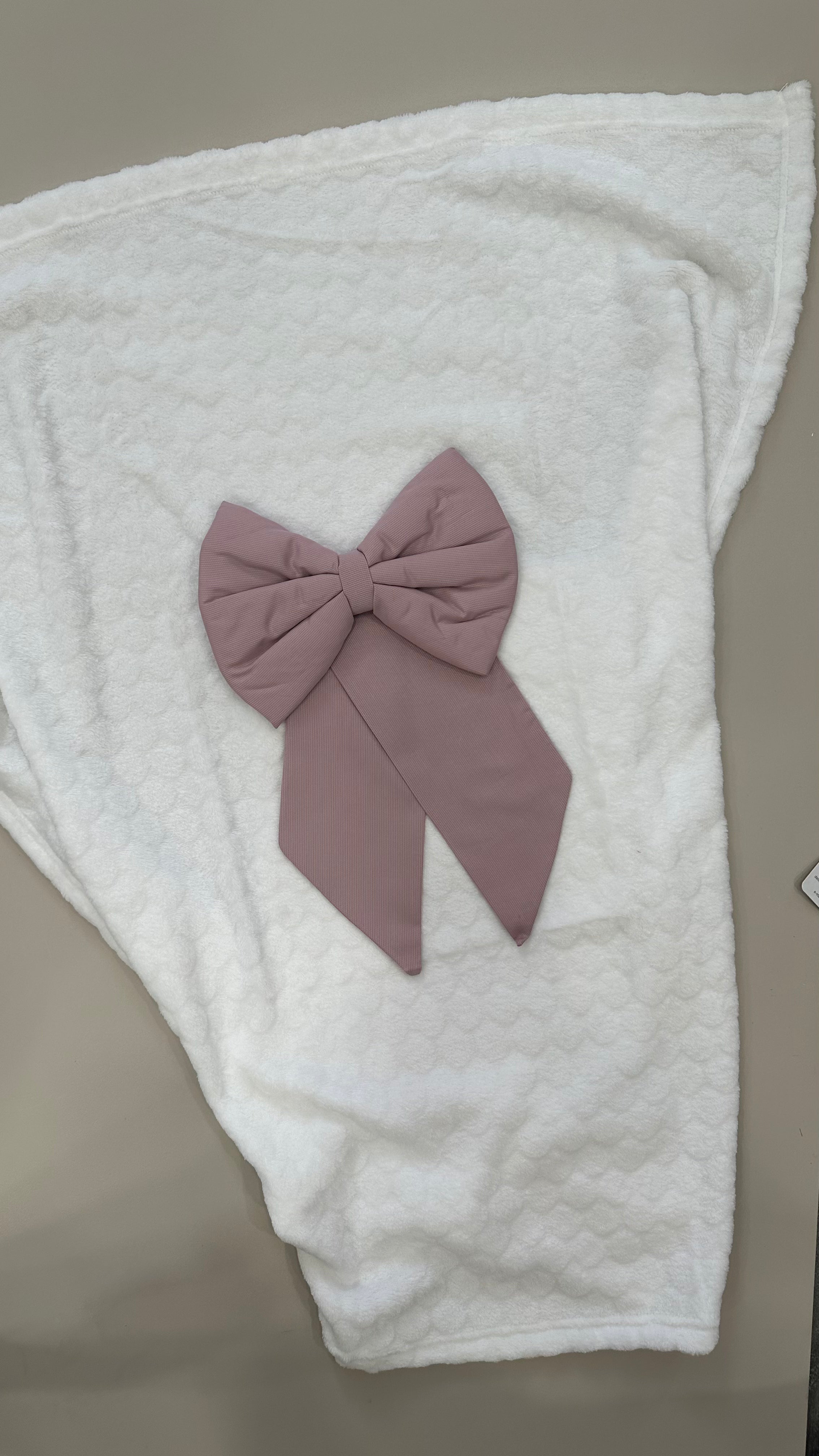 Coperta PER CARROZZINA FIOCCO 75X92 - ROSA