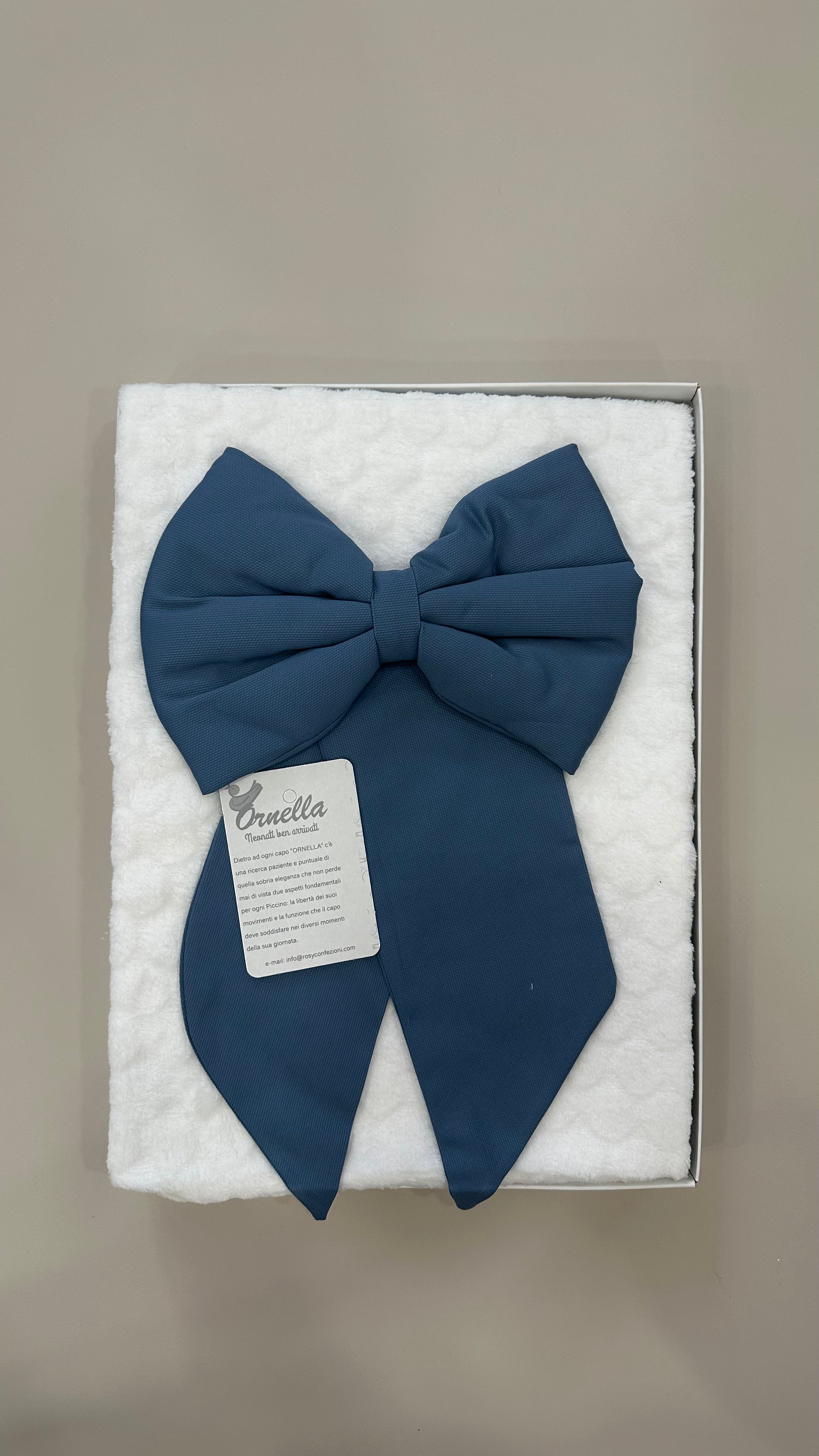 Coperta PER CARROZZINA FIOCCO 75X92 - BIANCO