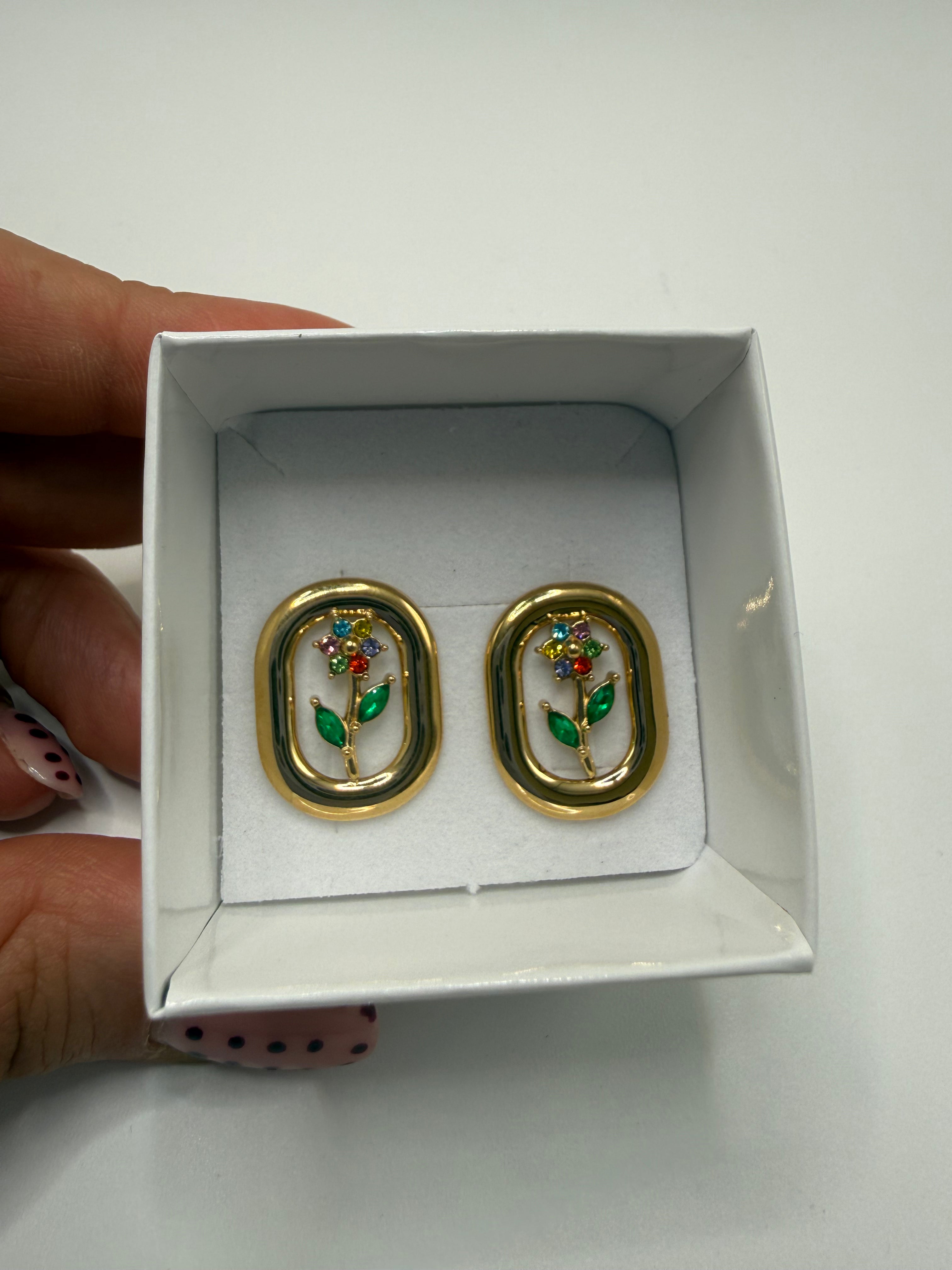 Orecchino FIORE 80 - ORO