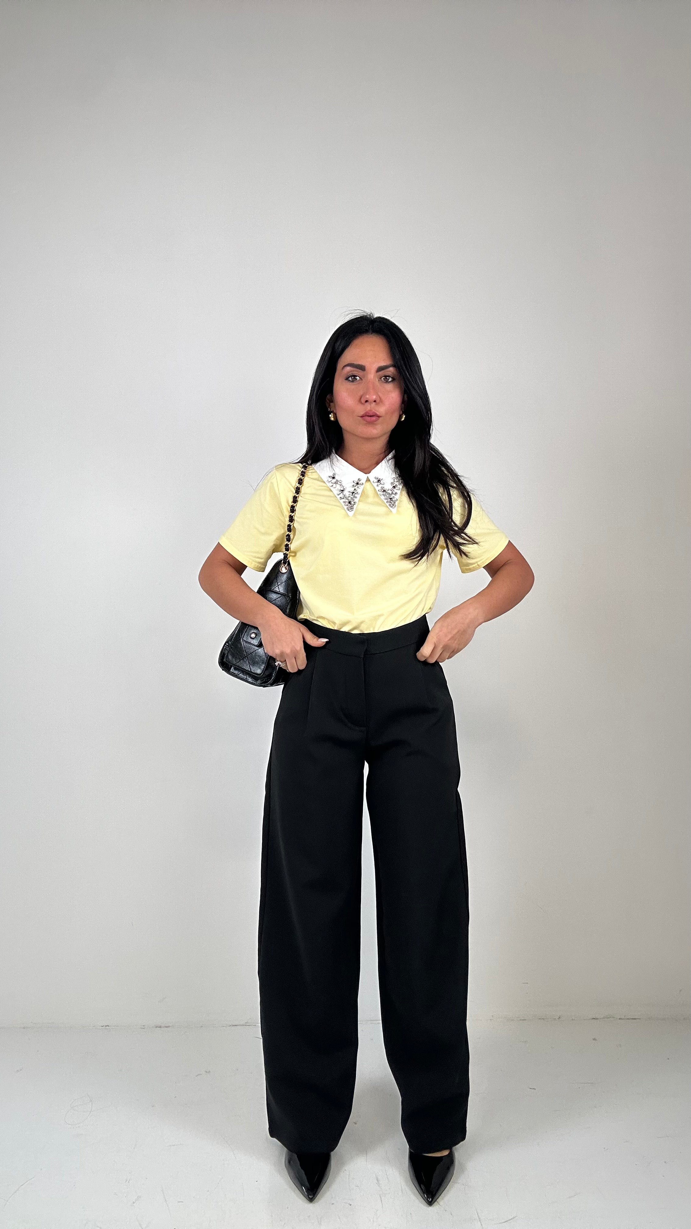Pantalone PENCES - NERO