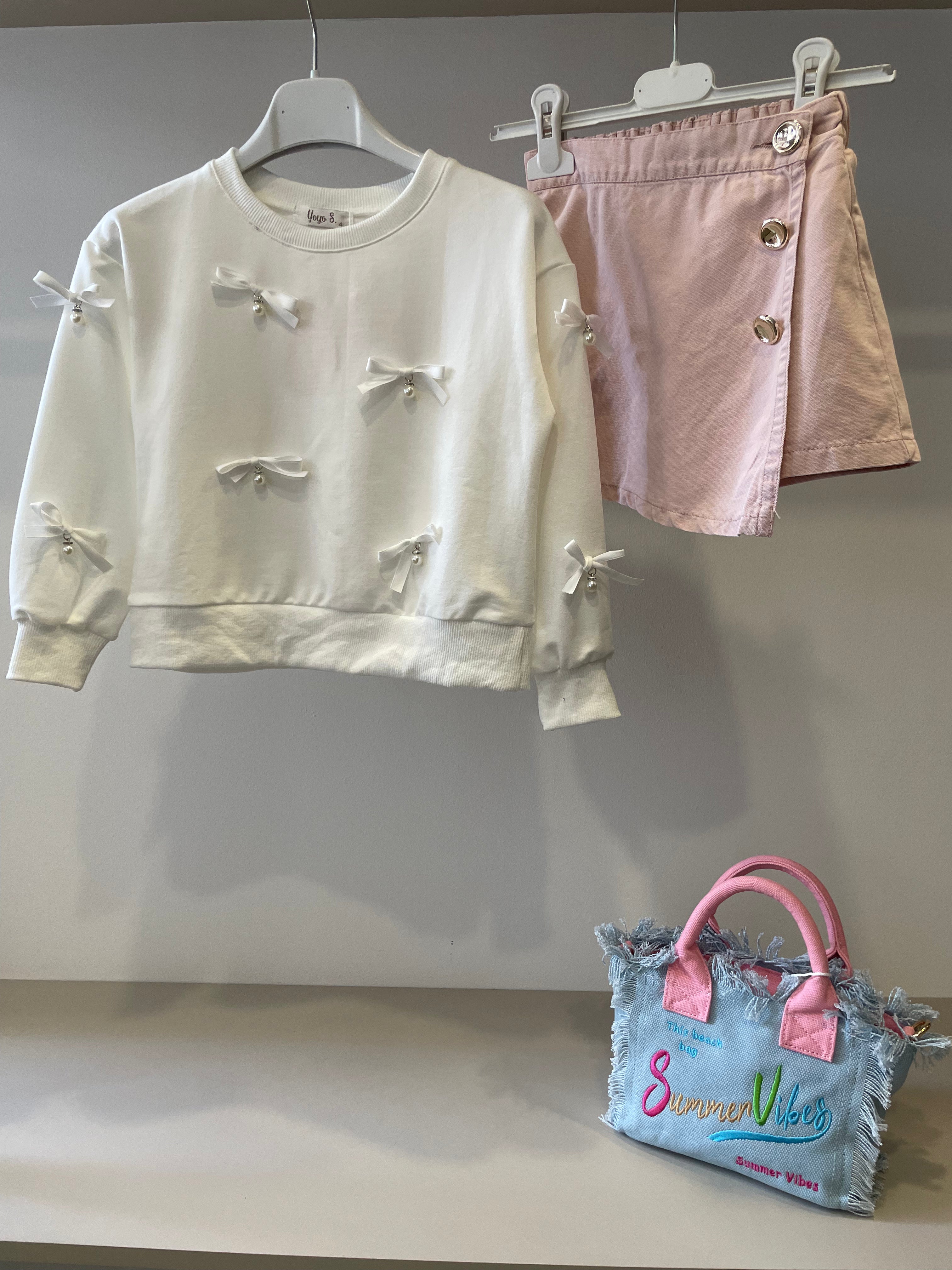 Pantagonna IN JEANS 4-14A - ROSA