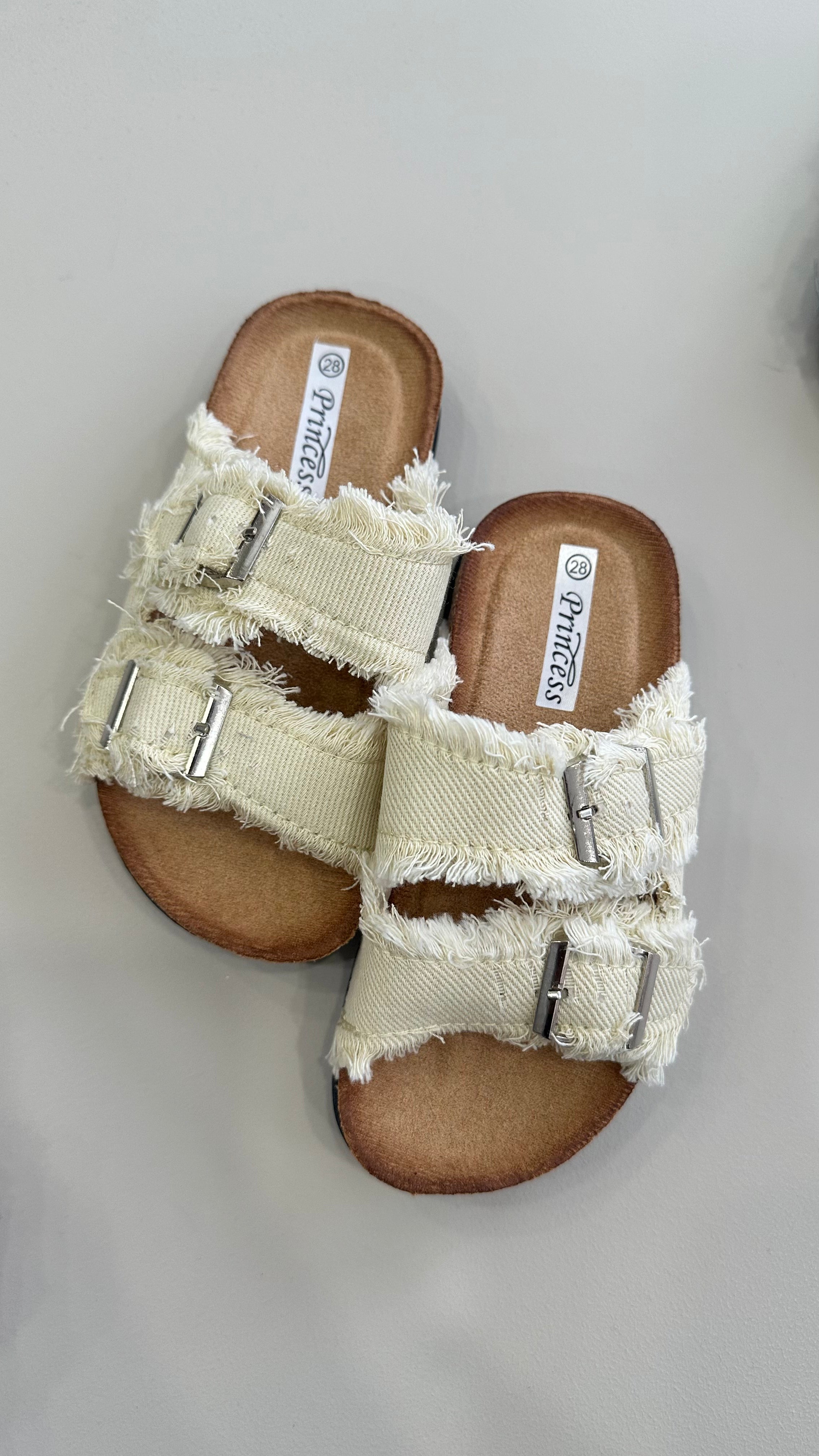 Ciabattina IN JEANS 28-35 - BEIGE