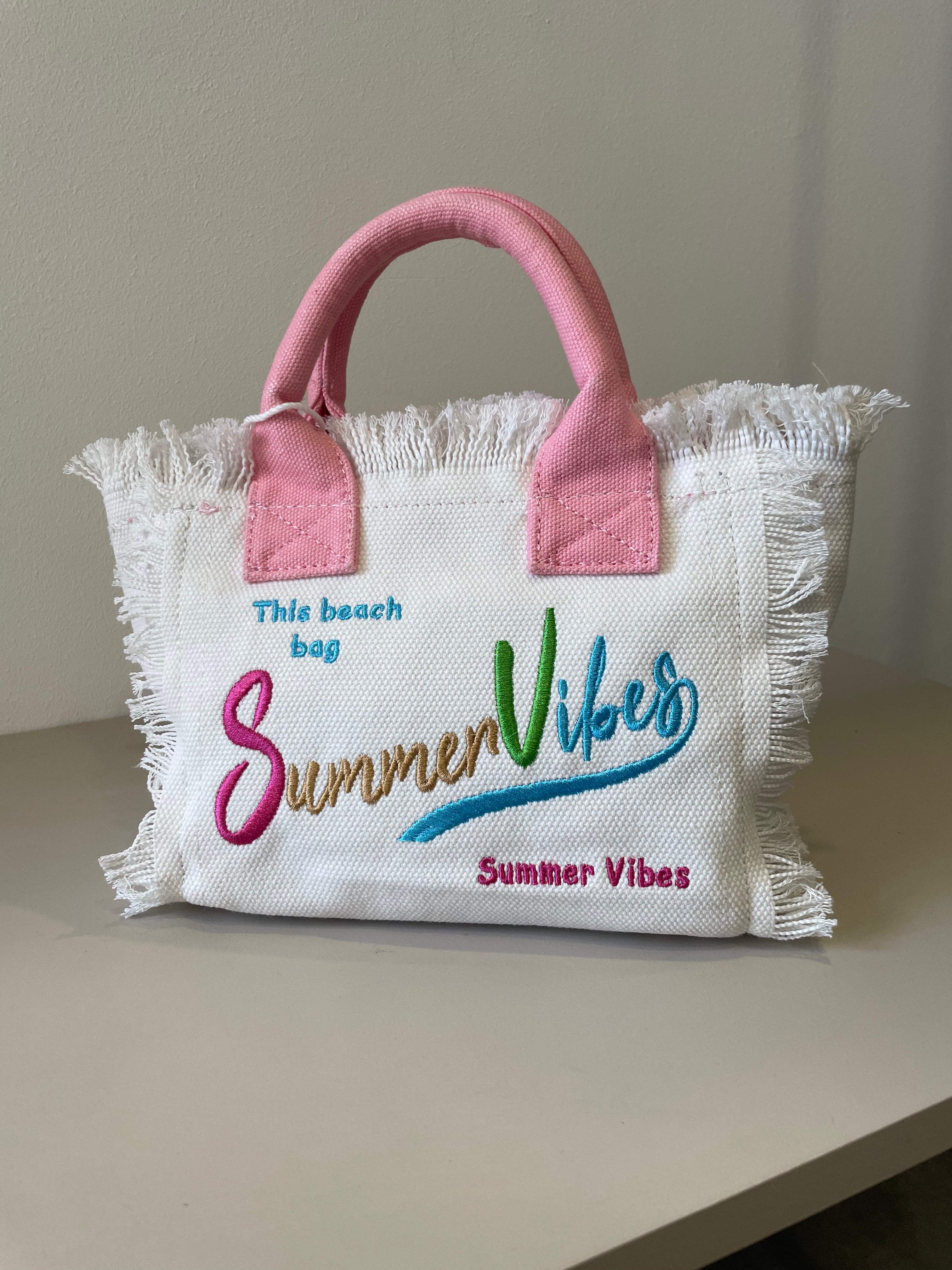 Borsa SUMMER VIBES GRANDE - BIANCO