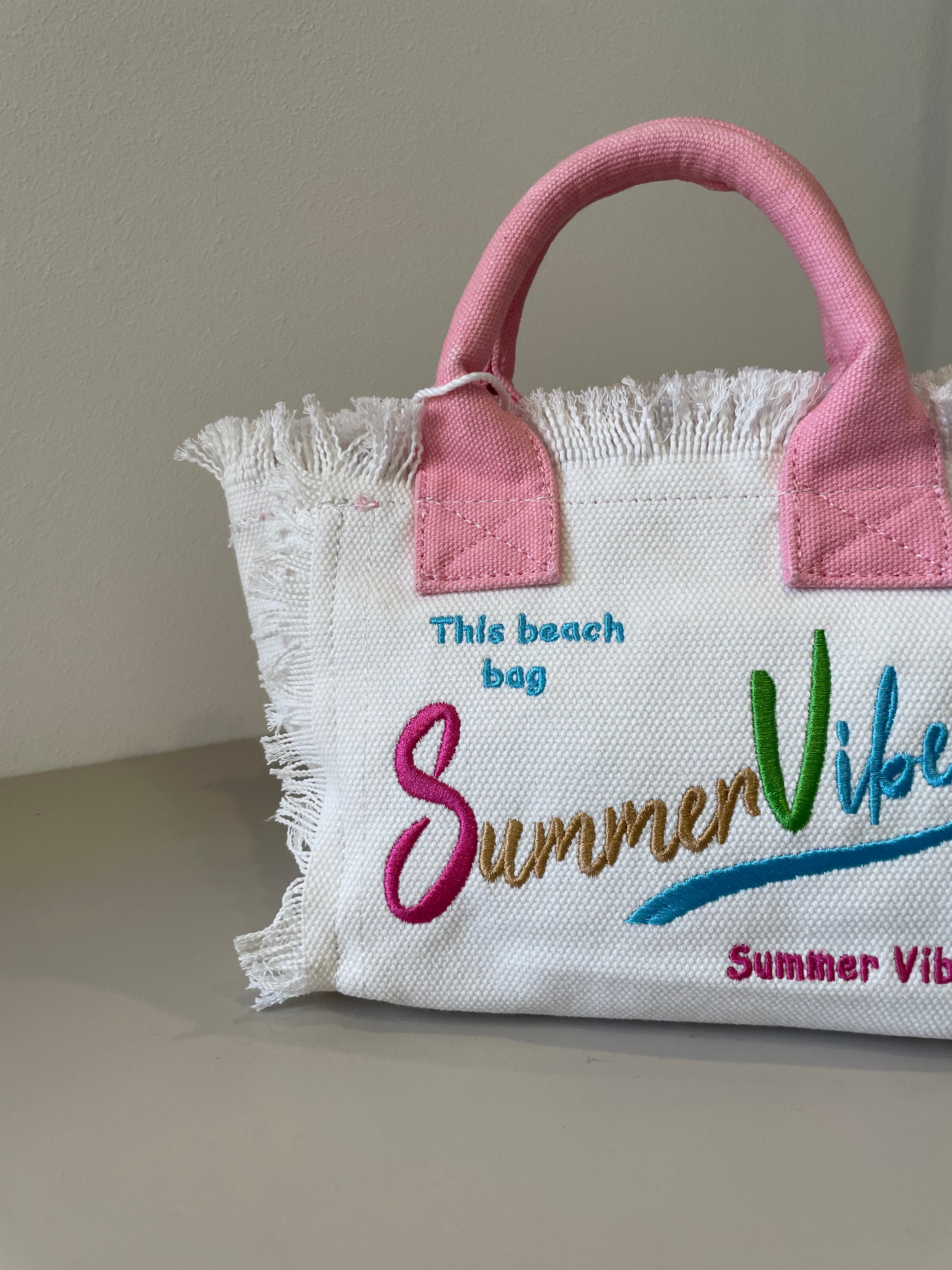 Borsa SUMMER VIBES GRANDE - BIANCO
