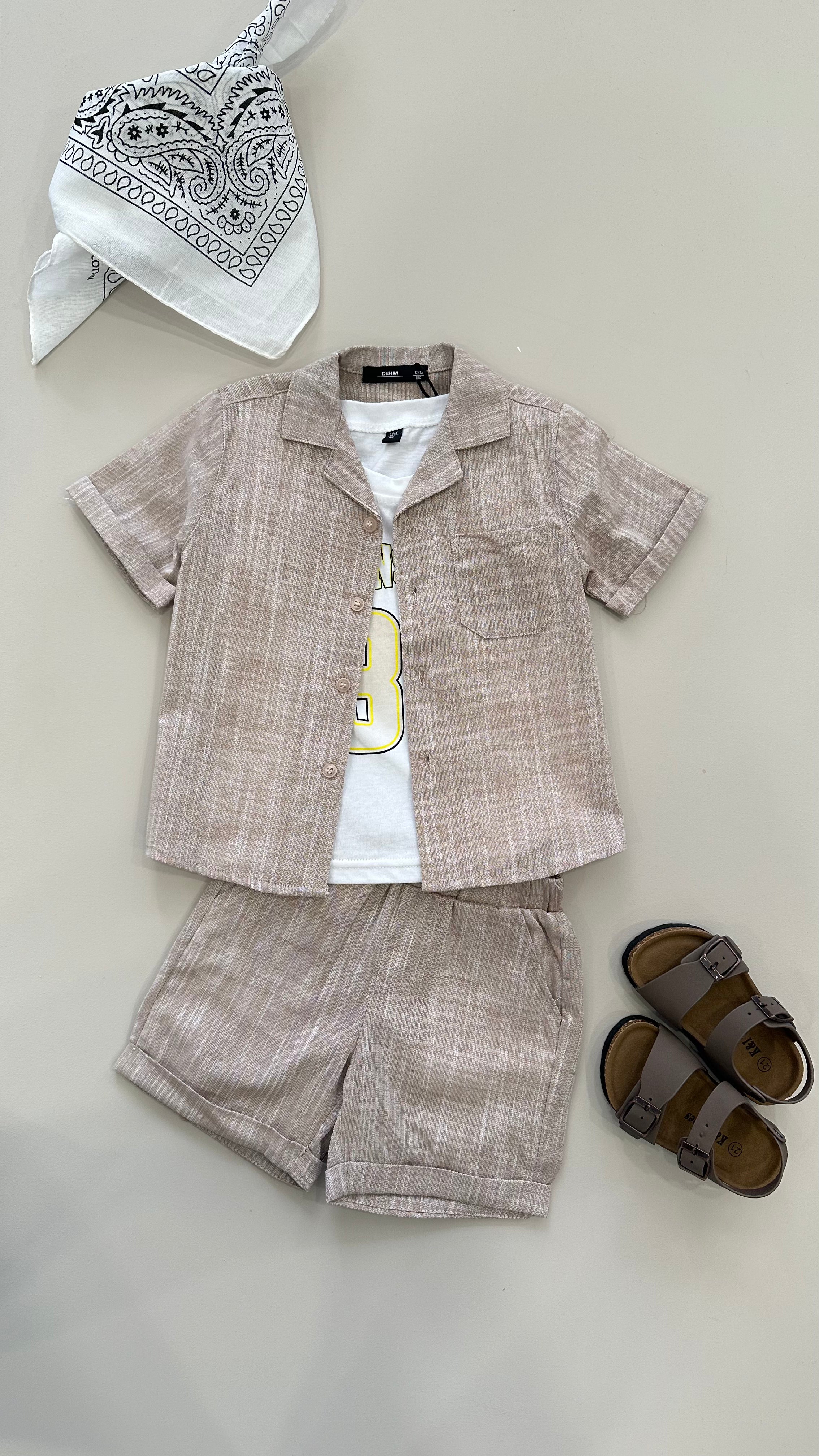 Coordinato URBANSTREET 12-36M - BEIGE