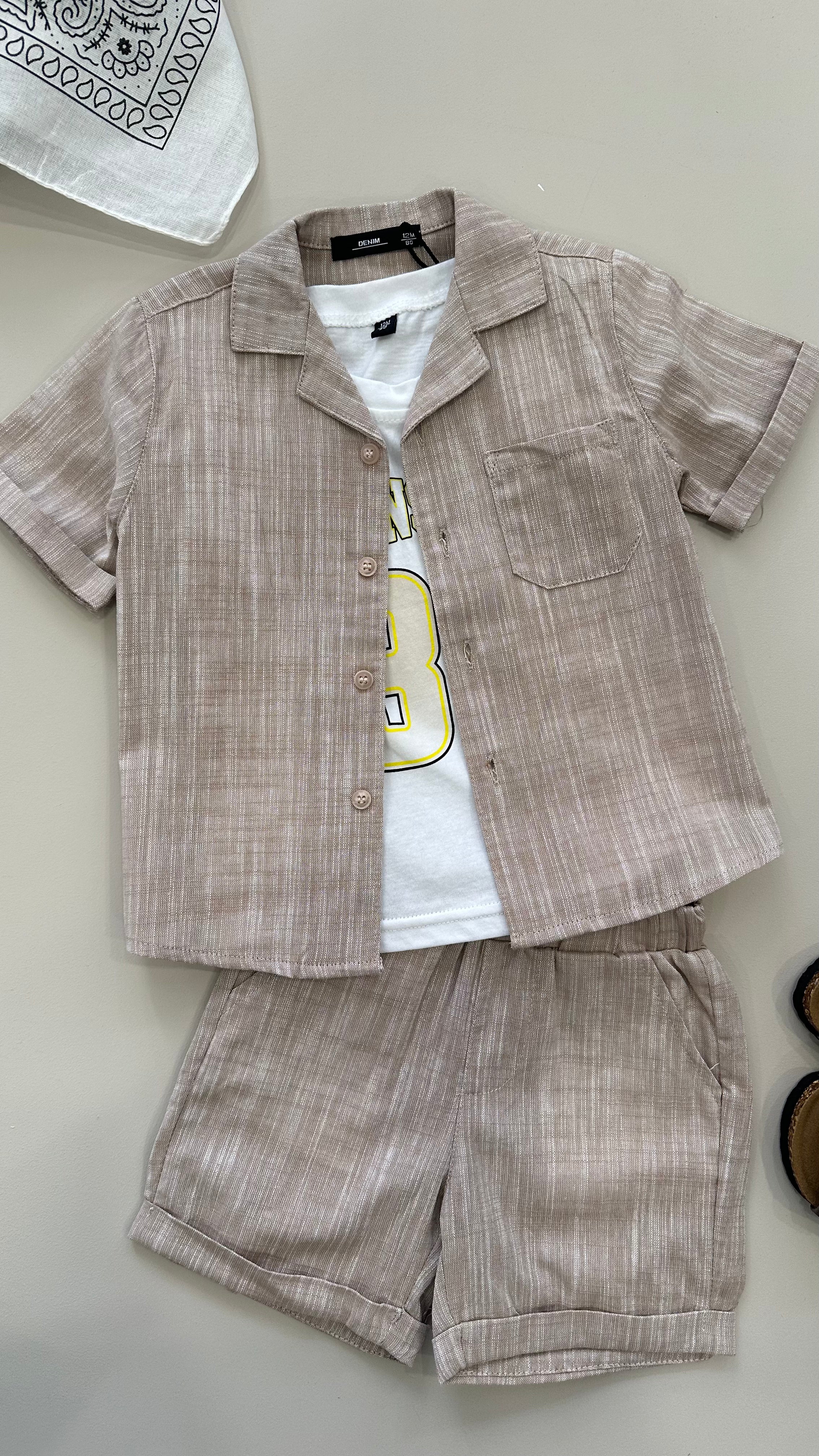 Coordinato URBANSTREET 12-36M - BEIGE