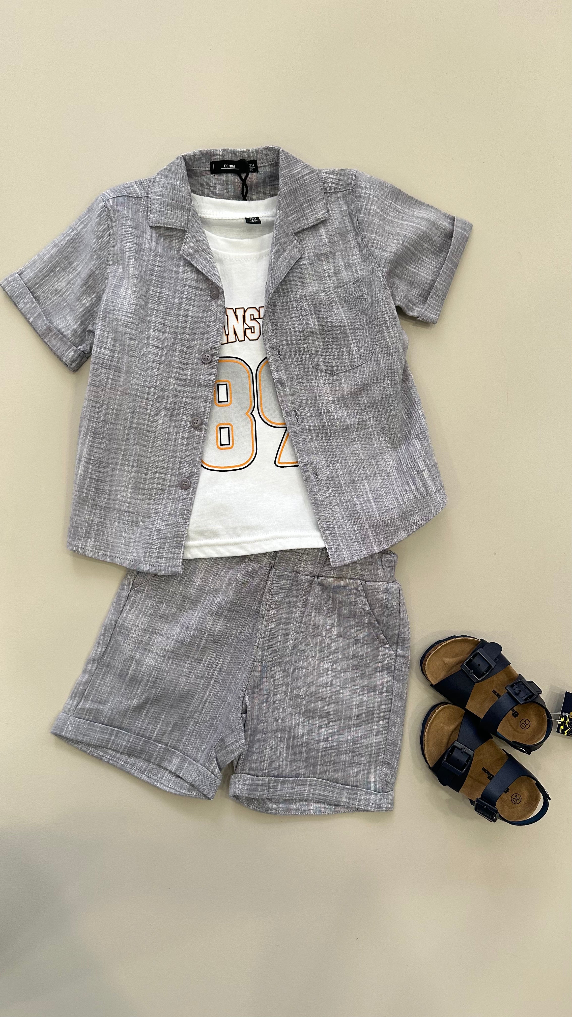 Coordinato URBANSTREET 12-36M - GRIGIO