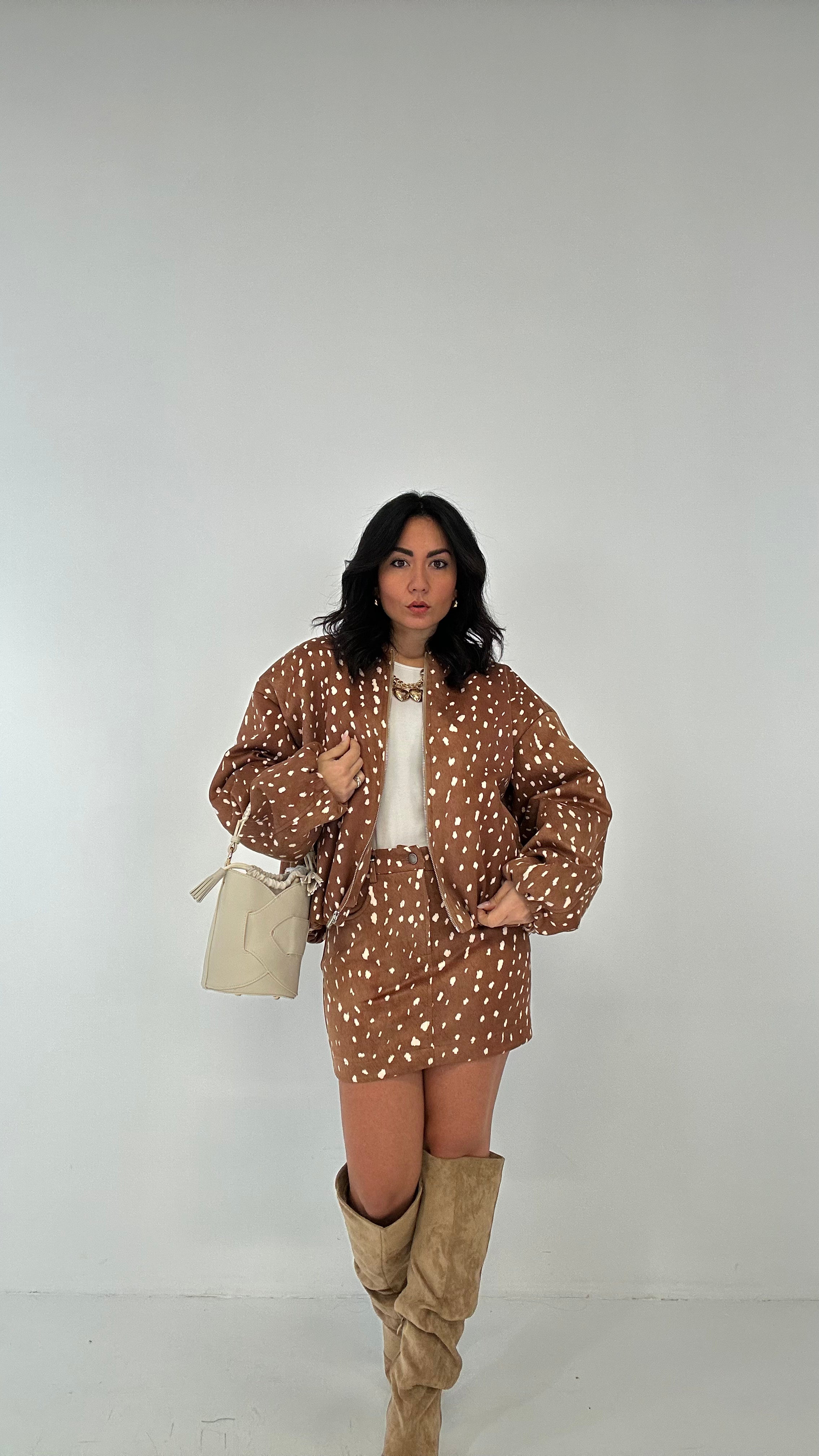 Gonna LUMINA BAMBI - CAMMELLO