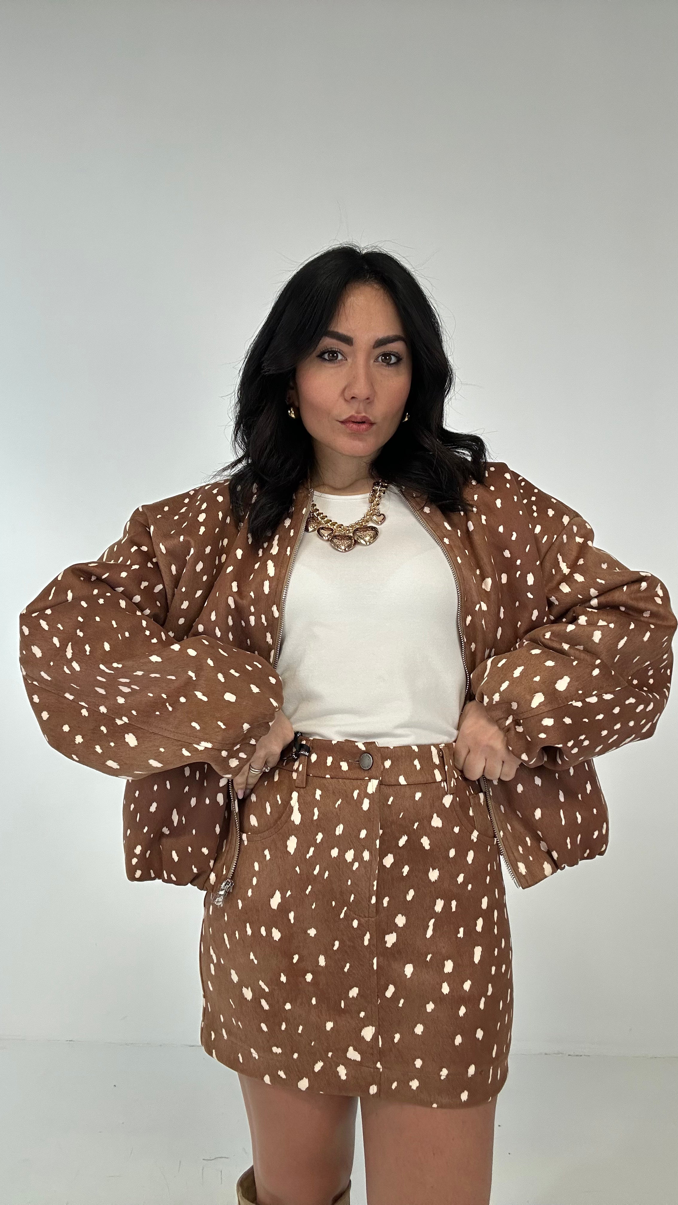 Gonna LUMINA BAMBI - CAMMELLO