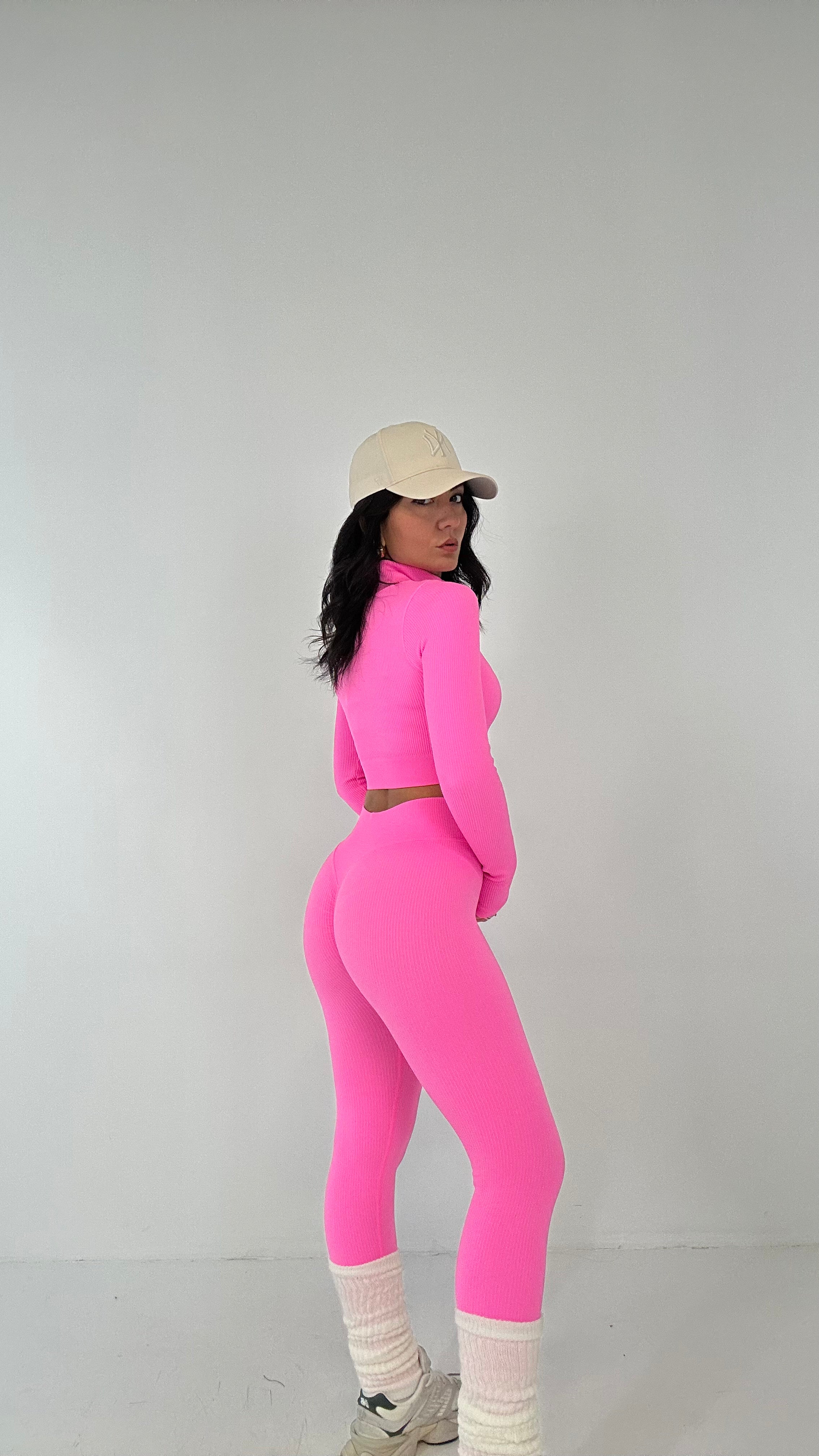 Coordinato ZIP E V - FUXIA