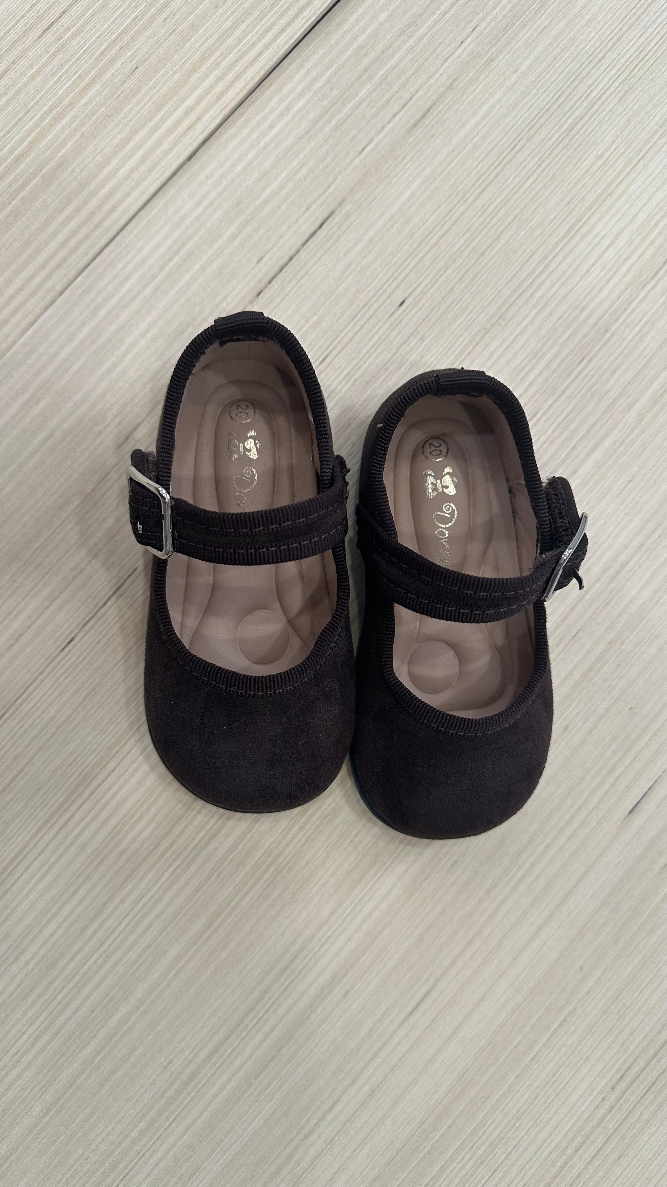 Ballerina VELLUTO 20-24 - MARRONE