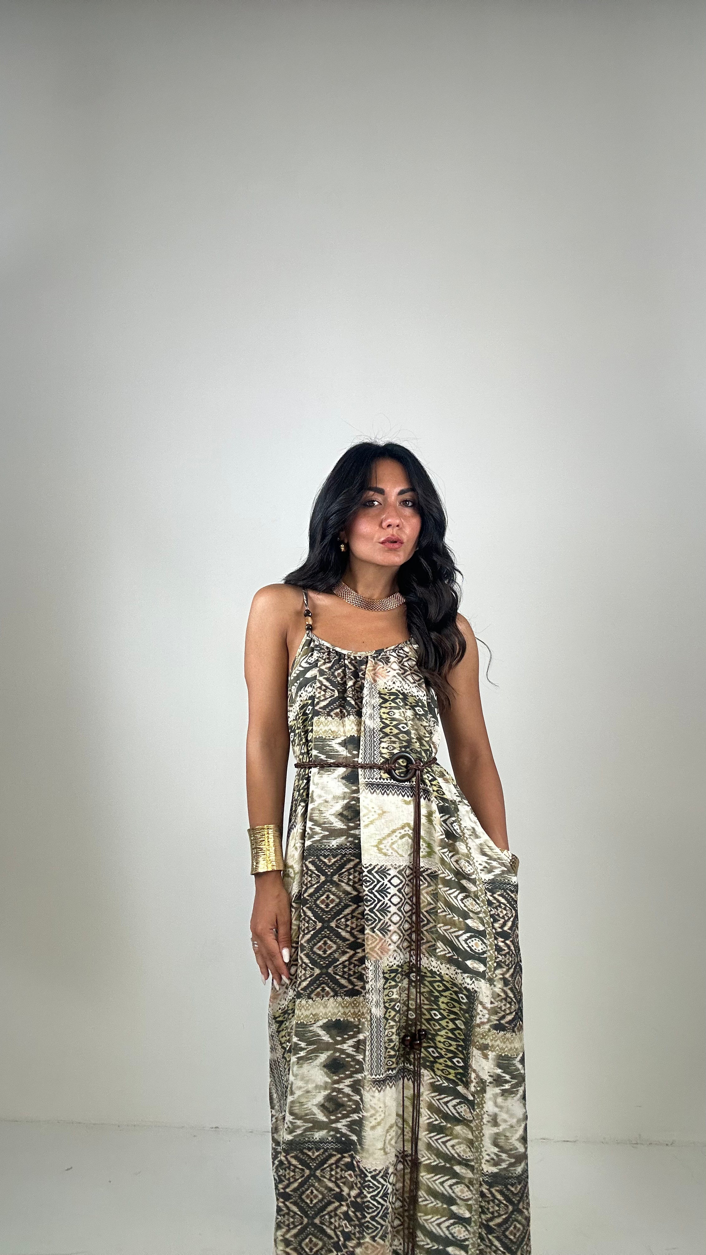 Vestito FRIDA - VERDE