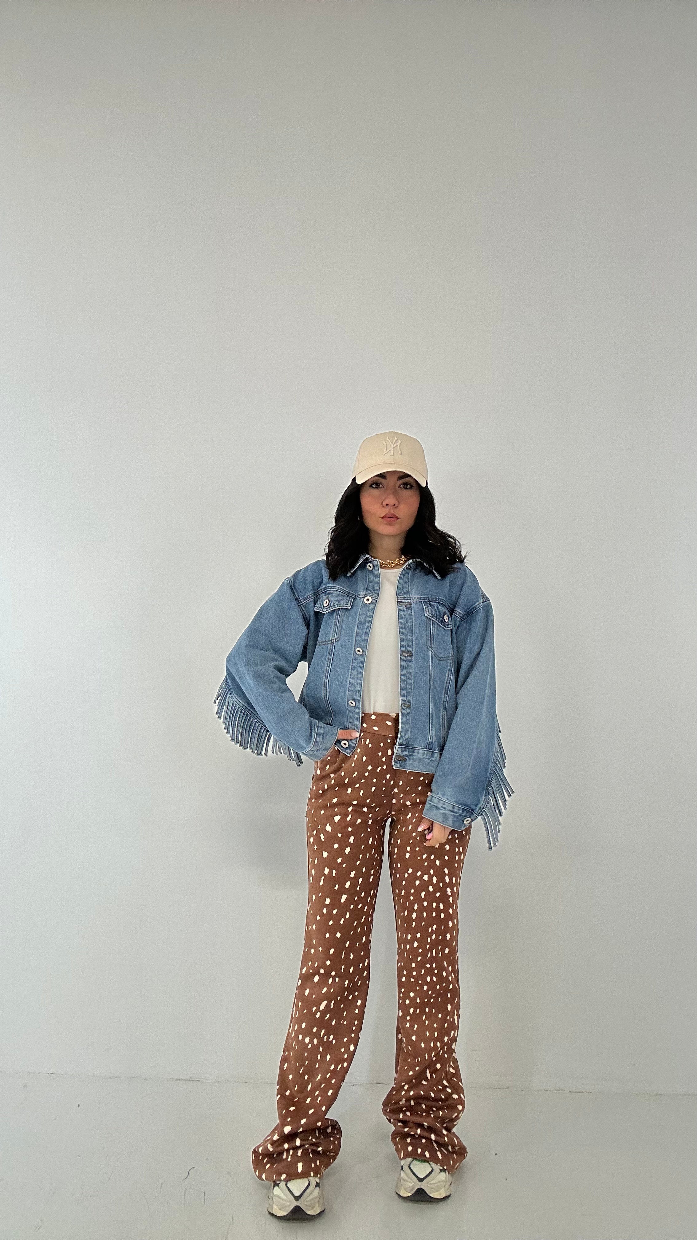 Pantalone LUMINA BAMBI - CAMMELLO