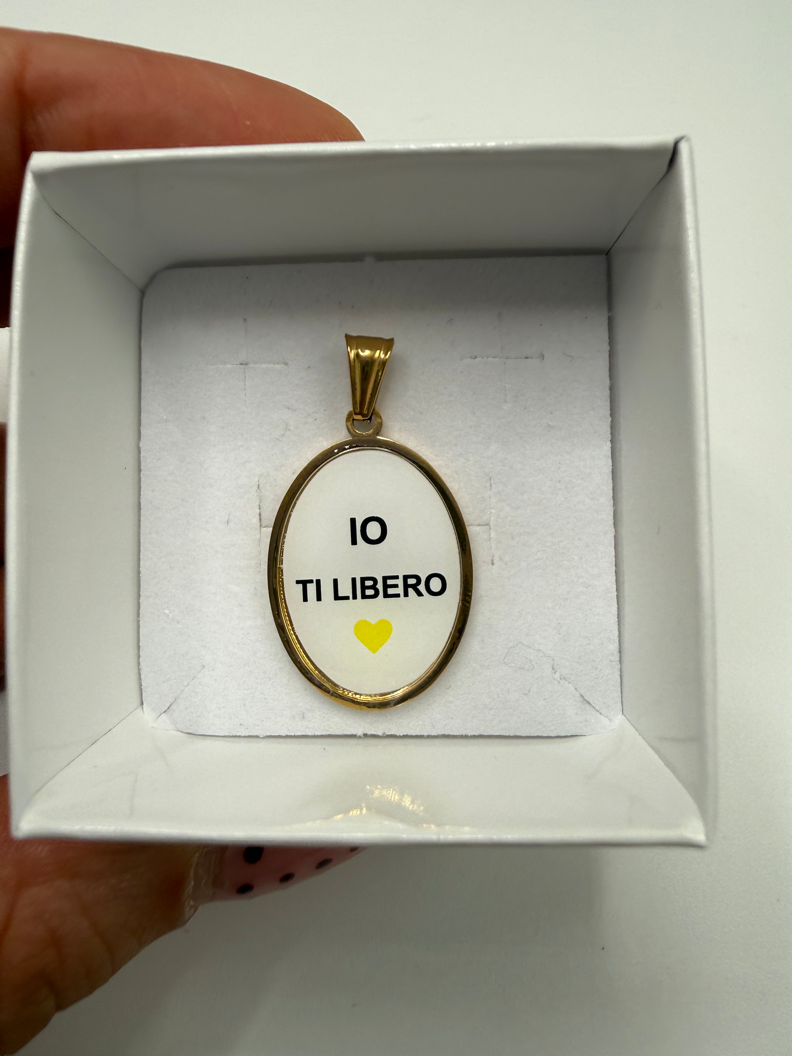 Charm IO TI LIBERO - ORO