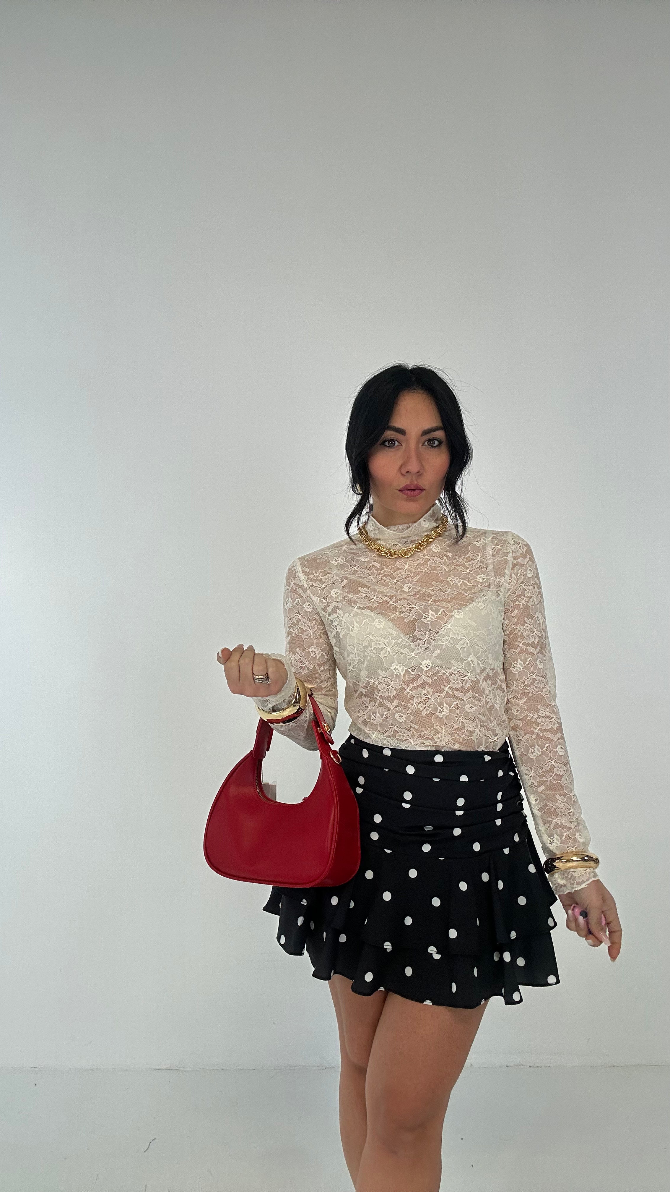 Gonna BALZETTA POIS - NERO