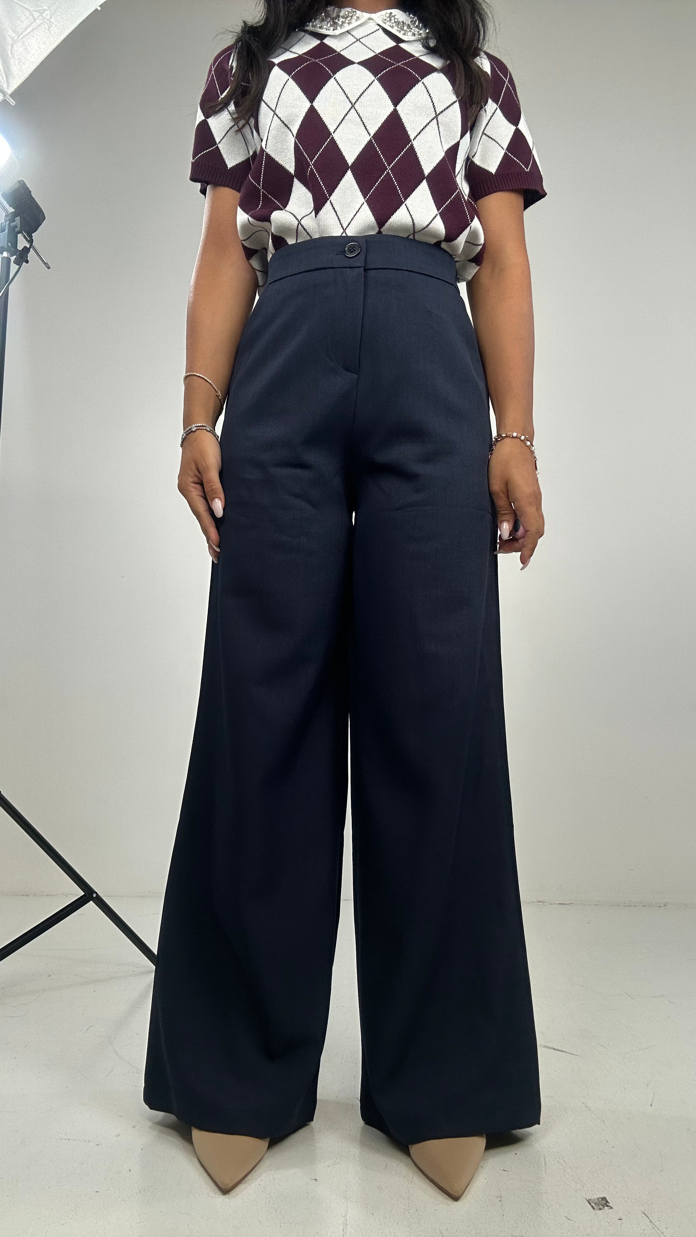 Pantalone OFF - BLU