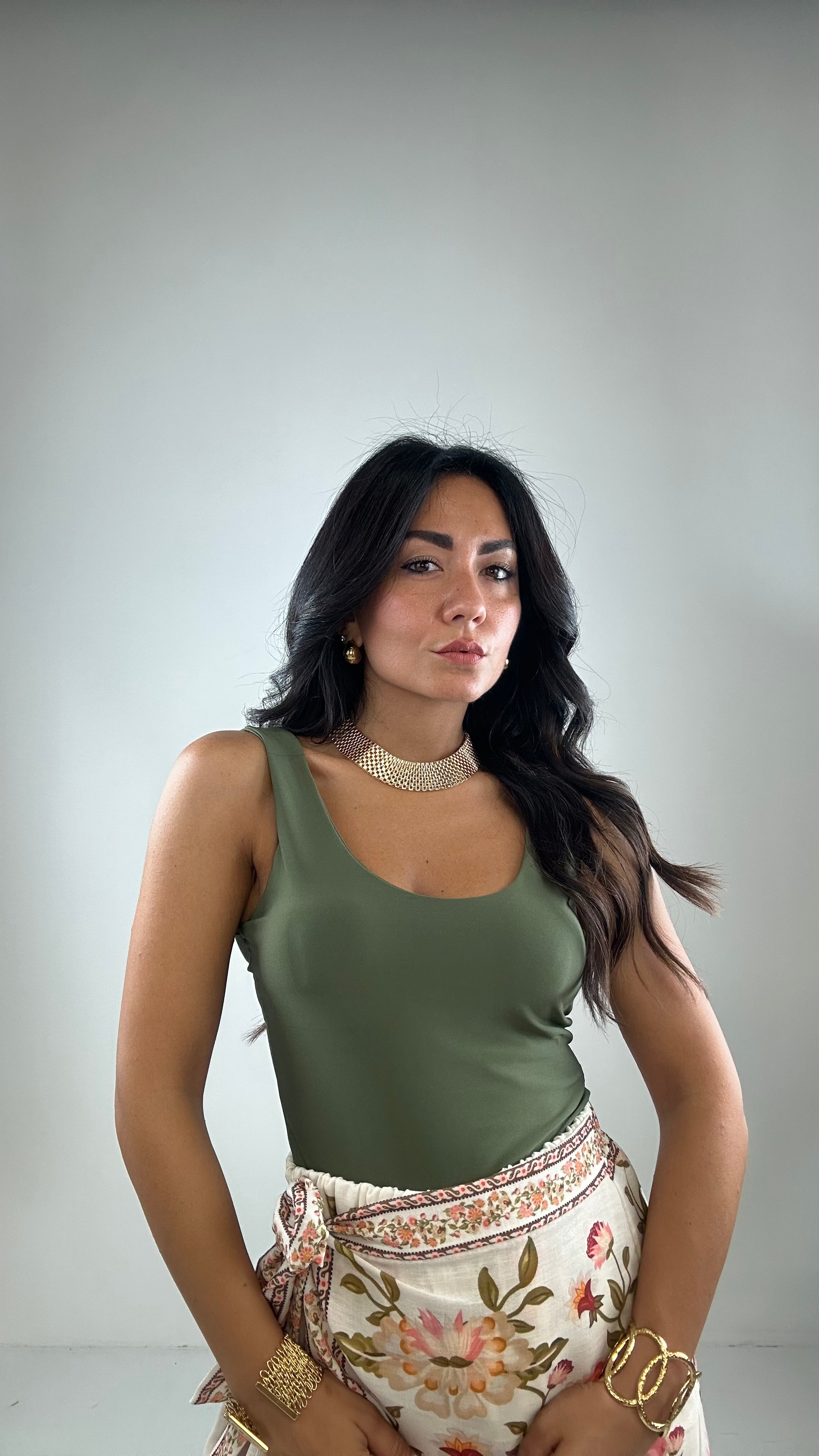 Body COPPA INTEGRATA - VERDE MILITARE