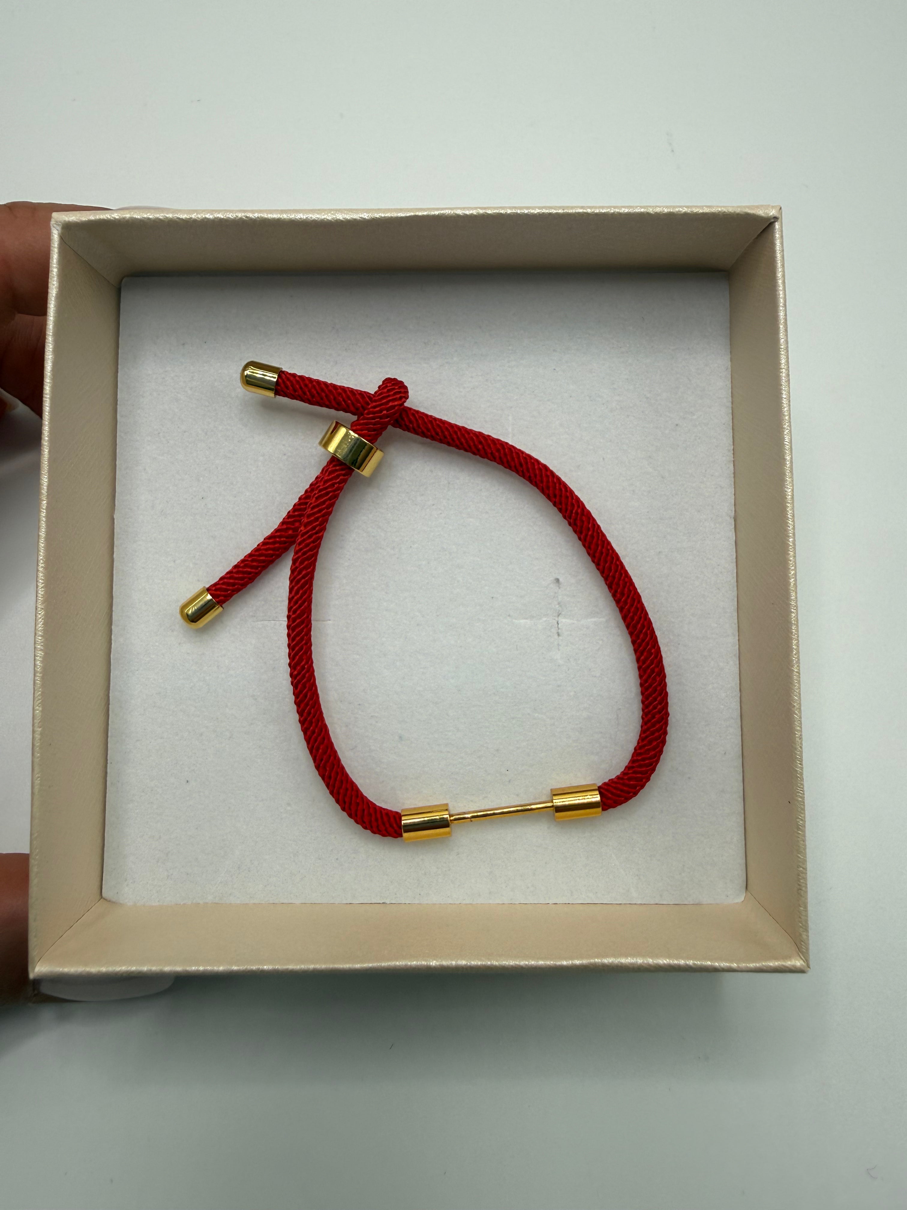 Bracciale A CALAMITA - ROSSO