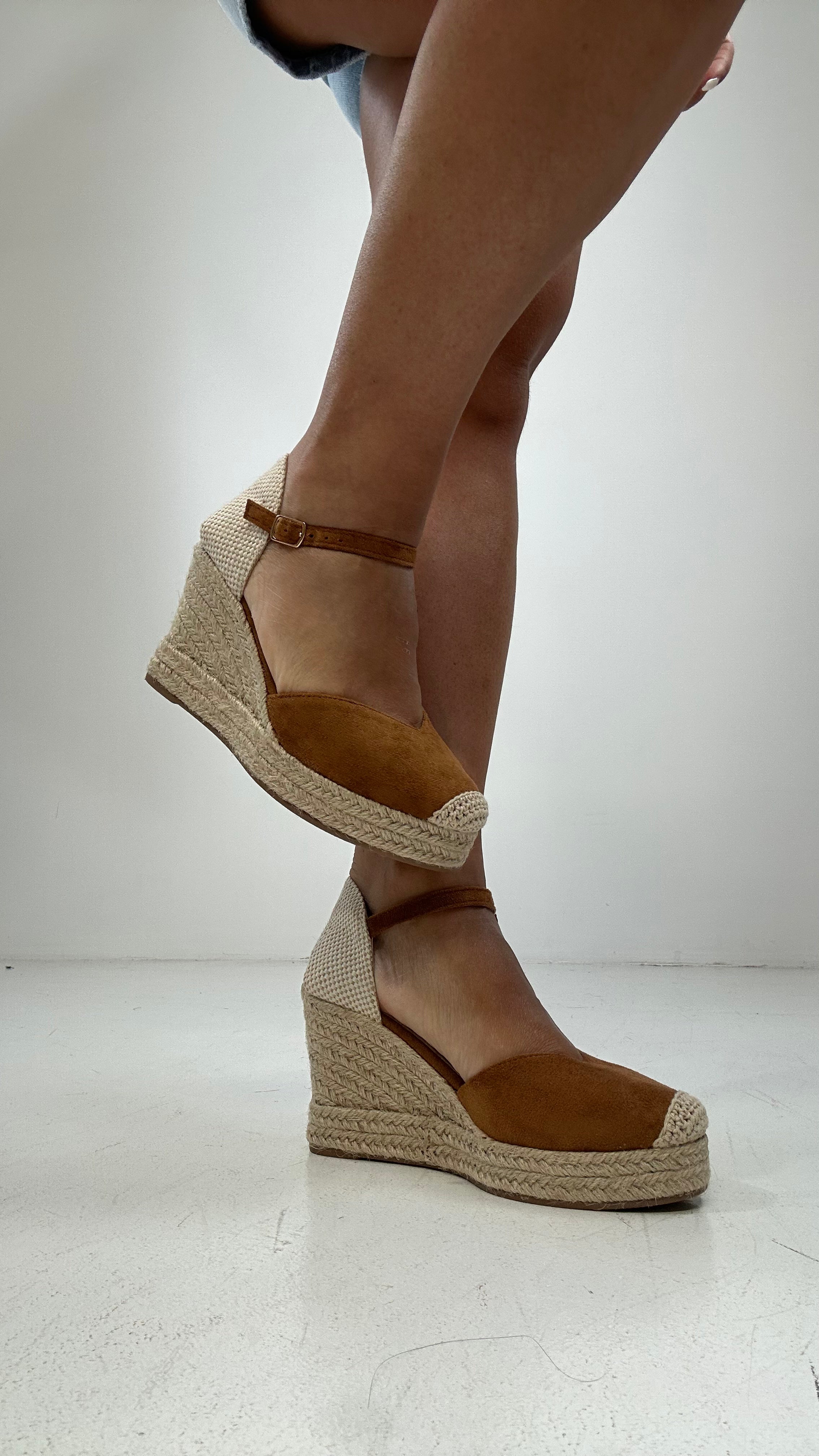 Espadrillas LAV CINTURINO - CAMMELLO