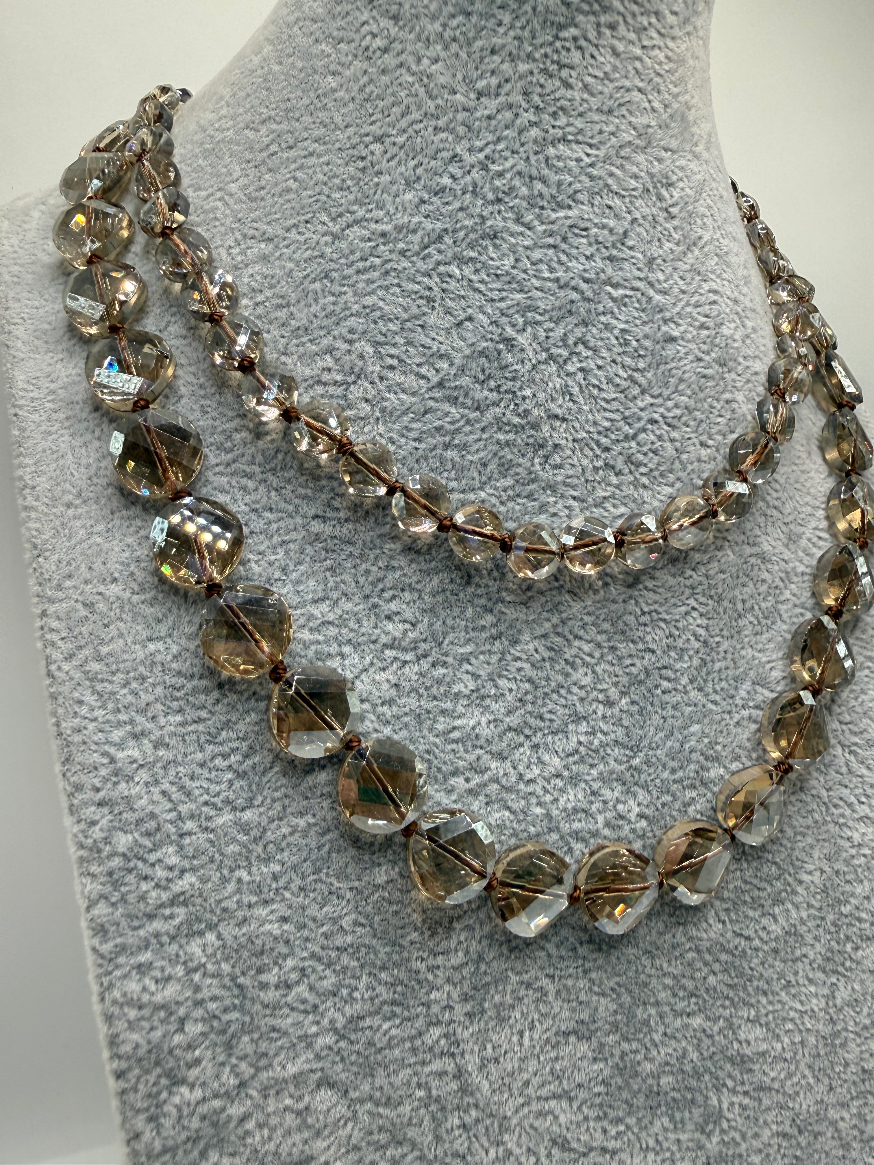 Collana SPECCHIO - BEIGE