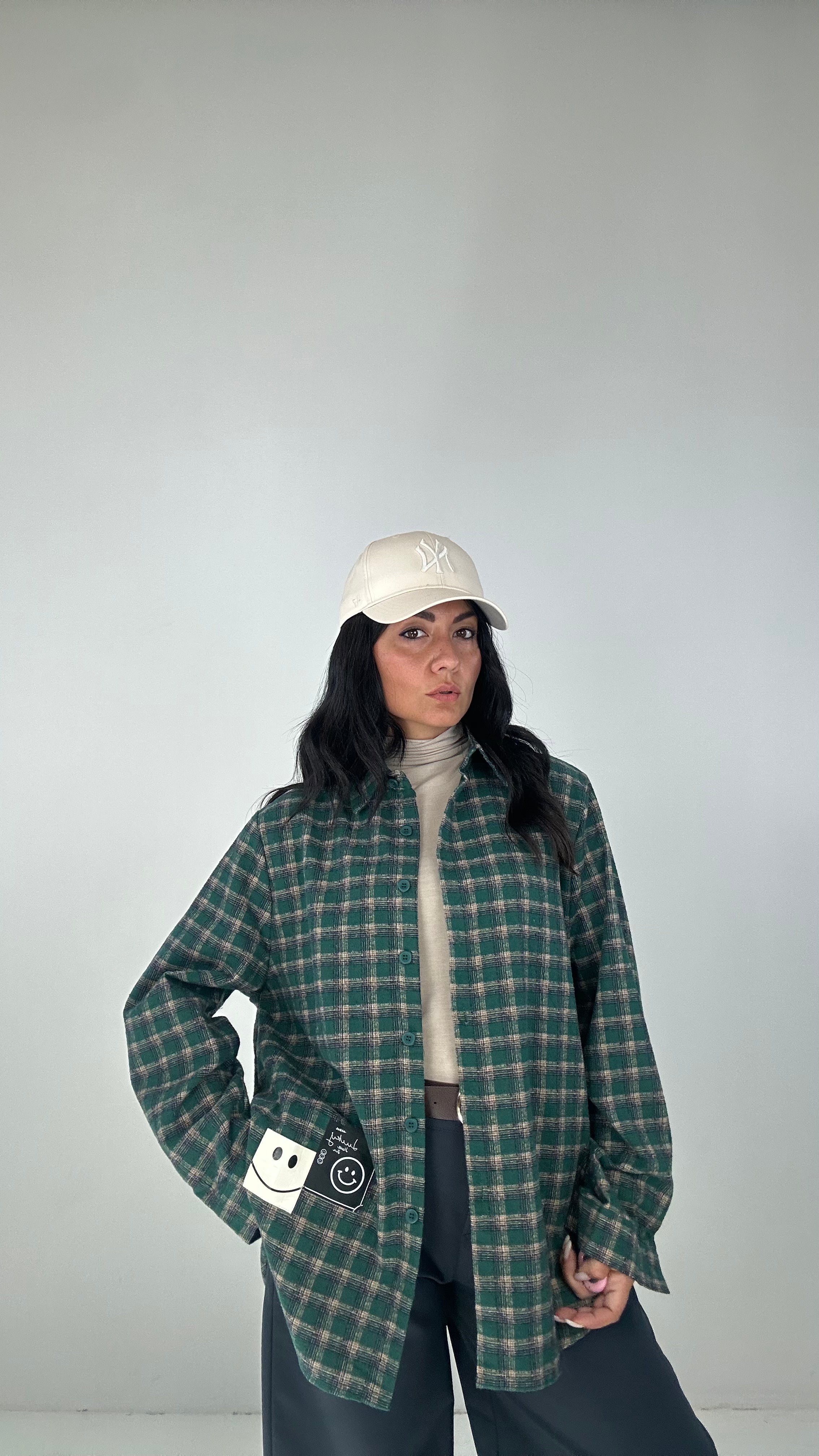 Camicia QUADRINI - VERDE