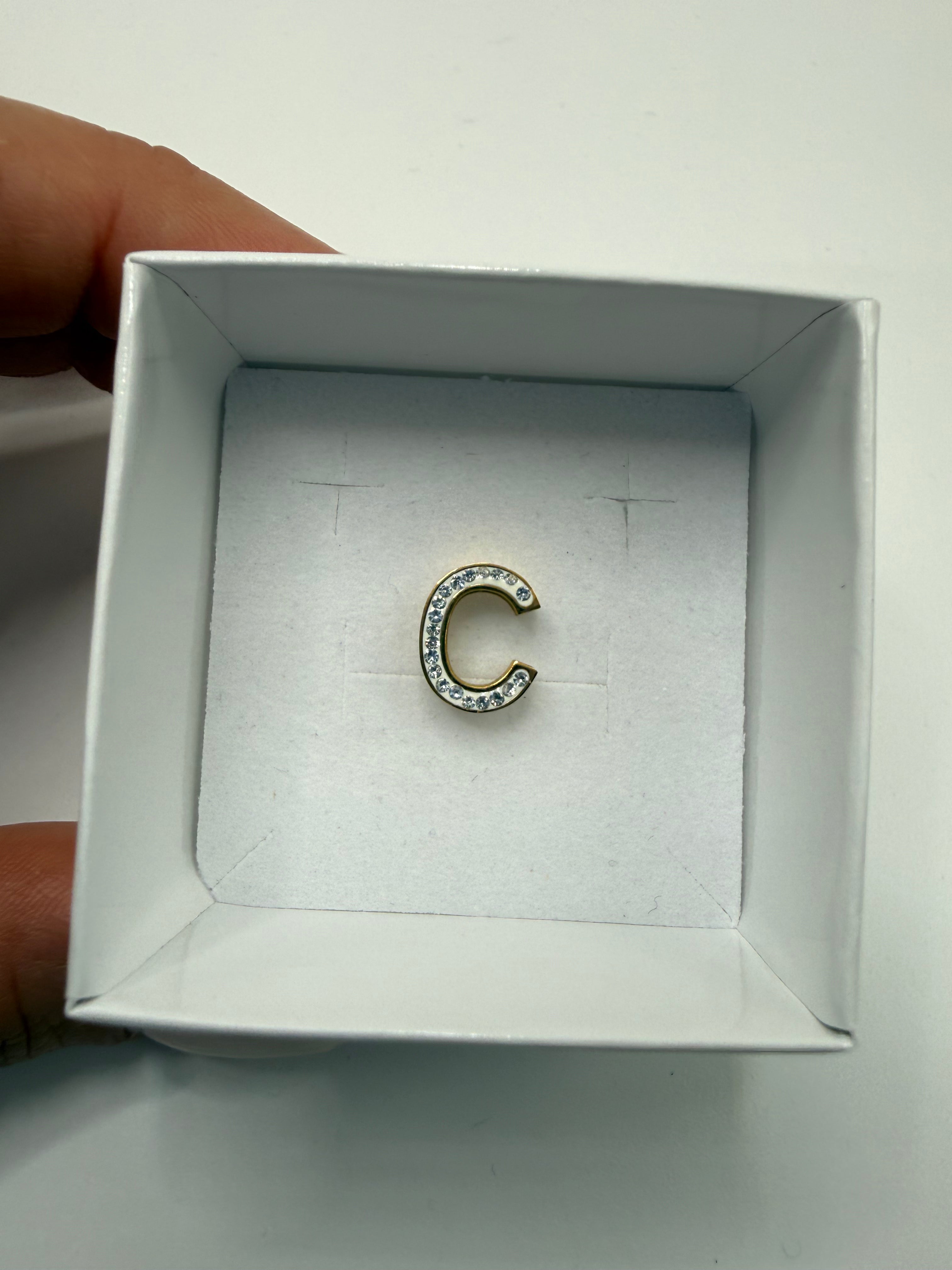 Ciondolo ORO LETTERA BRILL - C