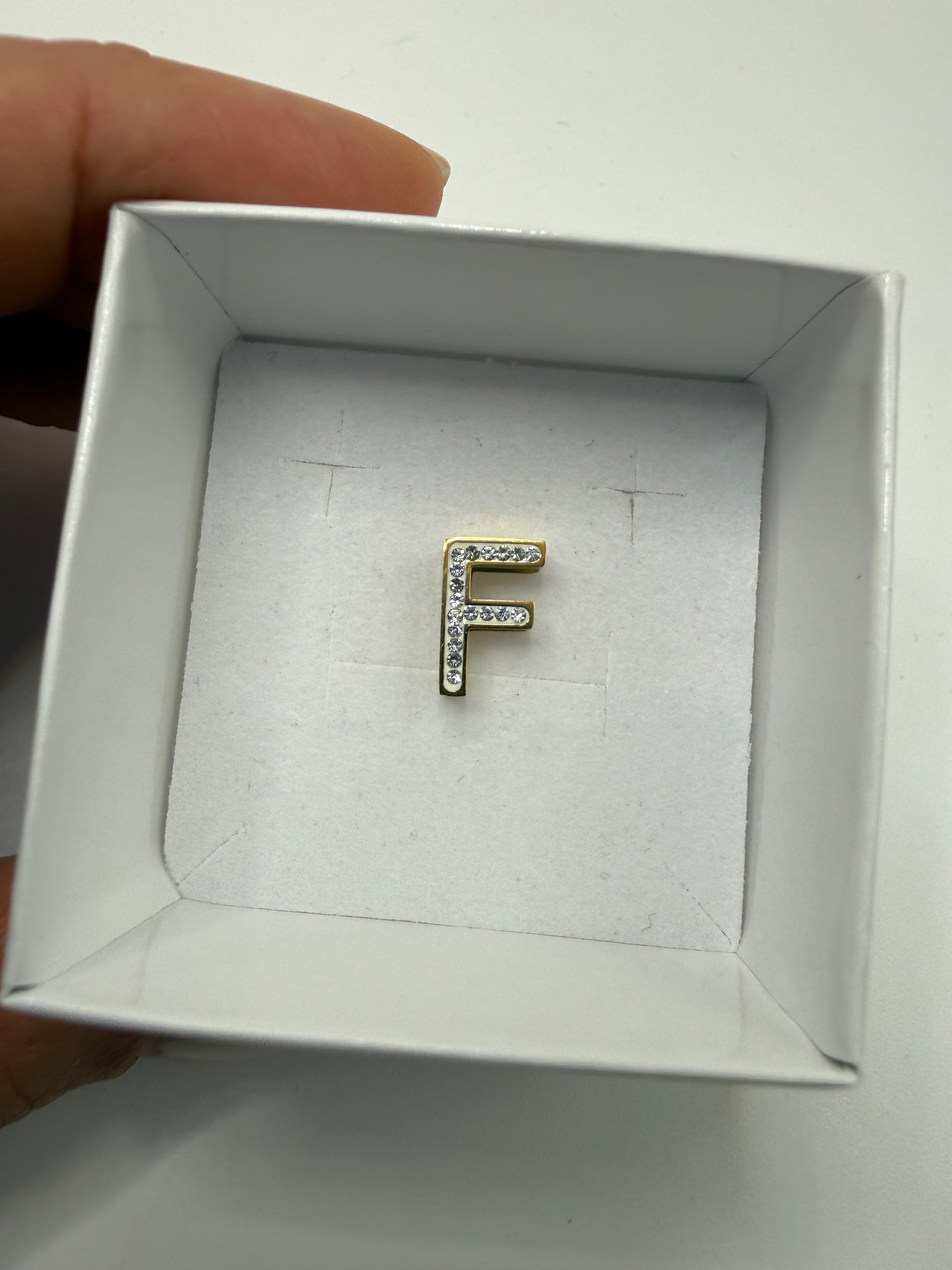 Ciondolo ORO LETTERA BRILL - F