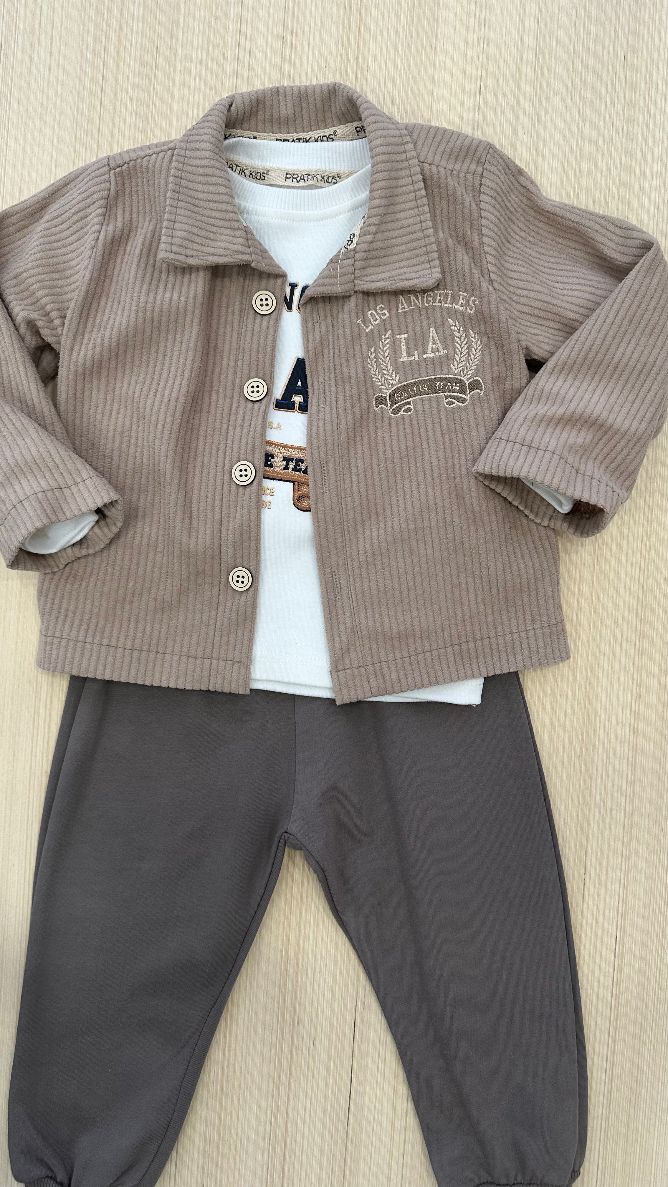 Completo 3 PEZZI LA - BEIGE
