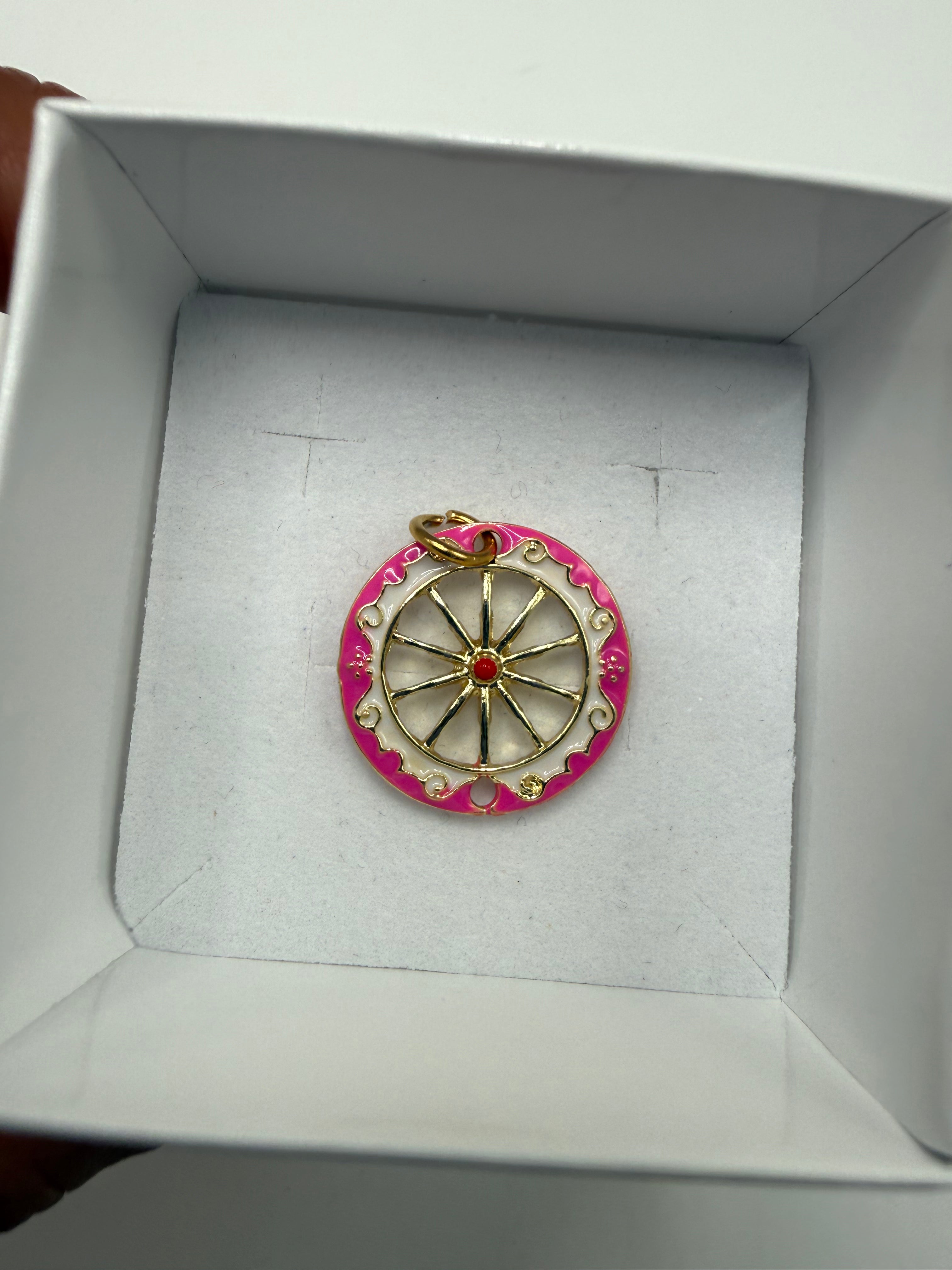 Charm RELAX COLLANA - ROSA-ORO