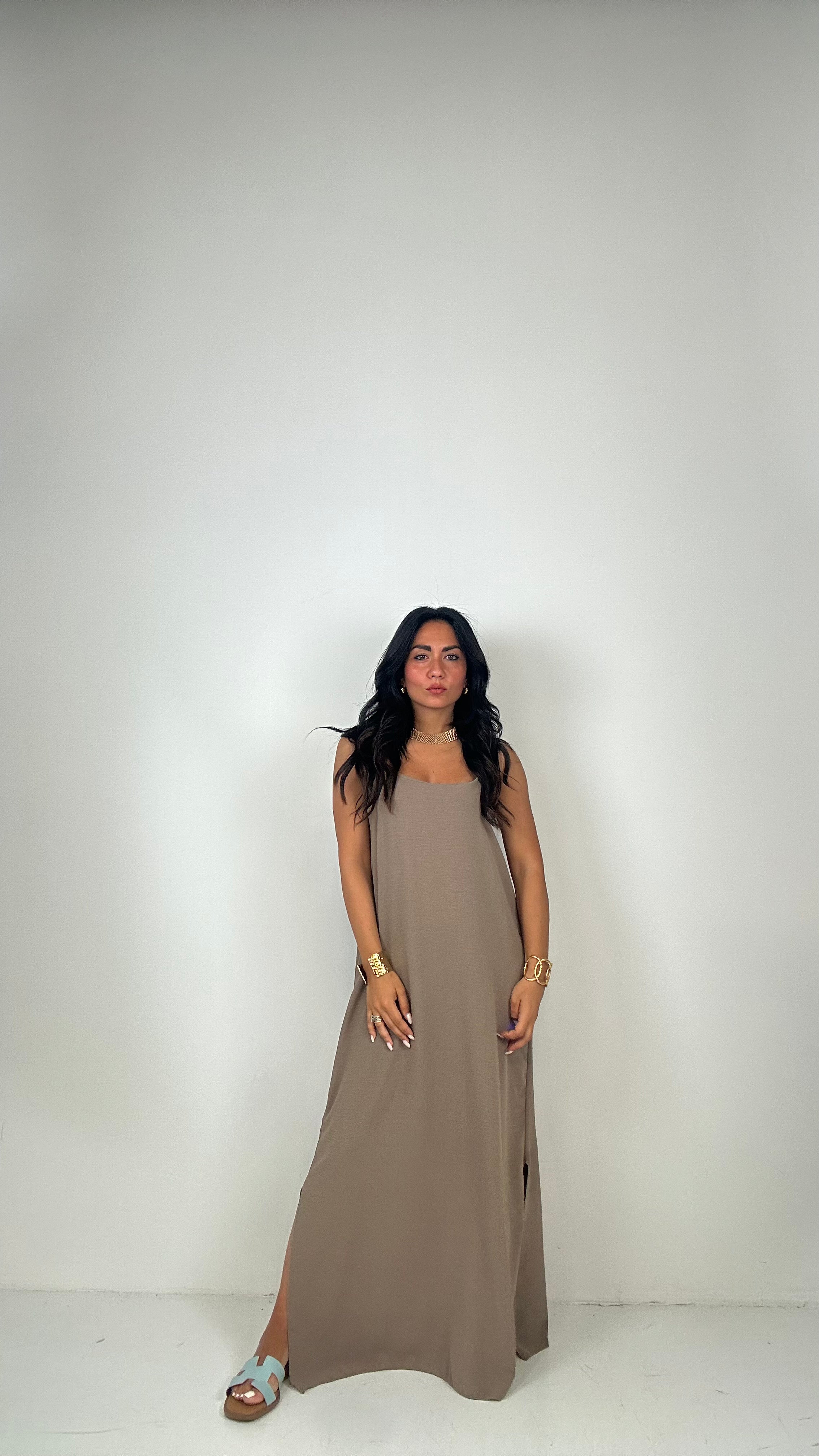 Vestito MIKI - KHAKI