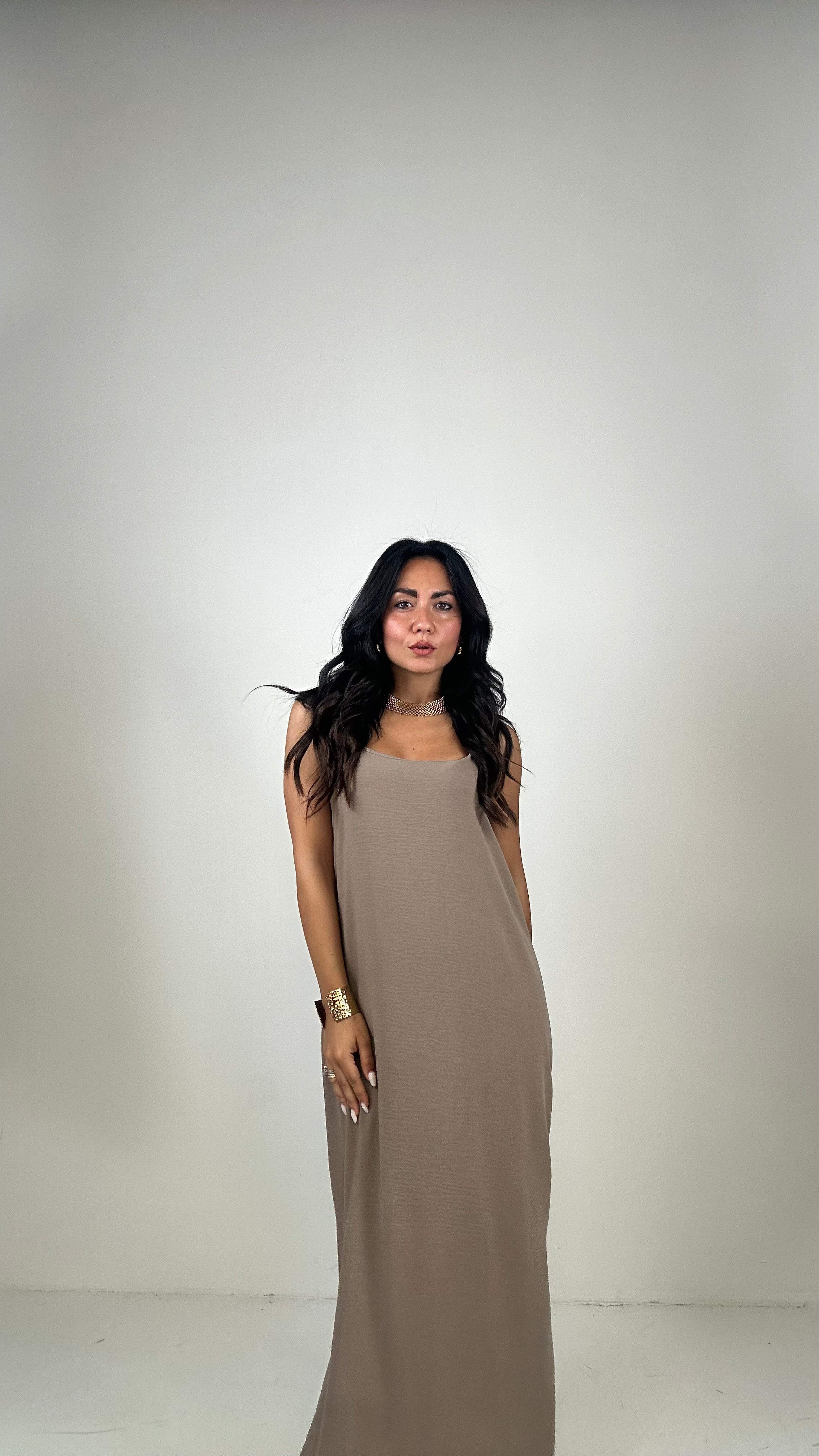 Vestito MIKI - KHAKI