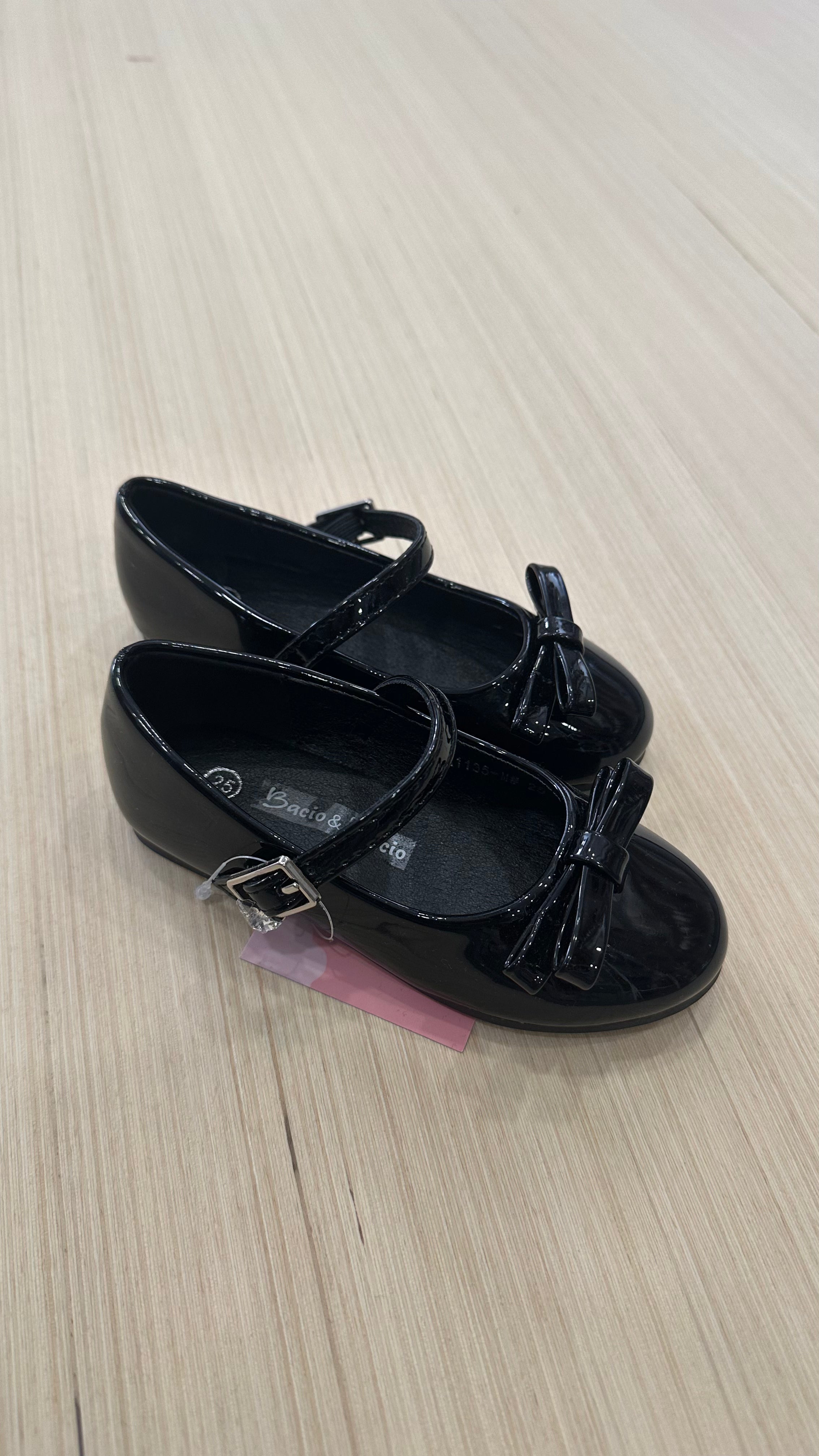 Ballerina FIOCCO VERNICE 25-36 - NERO