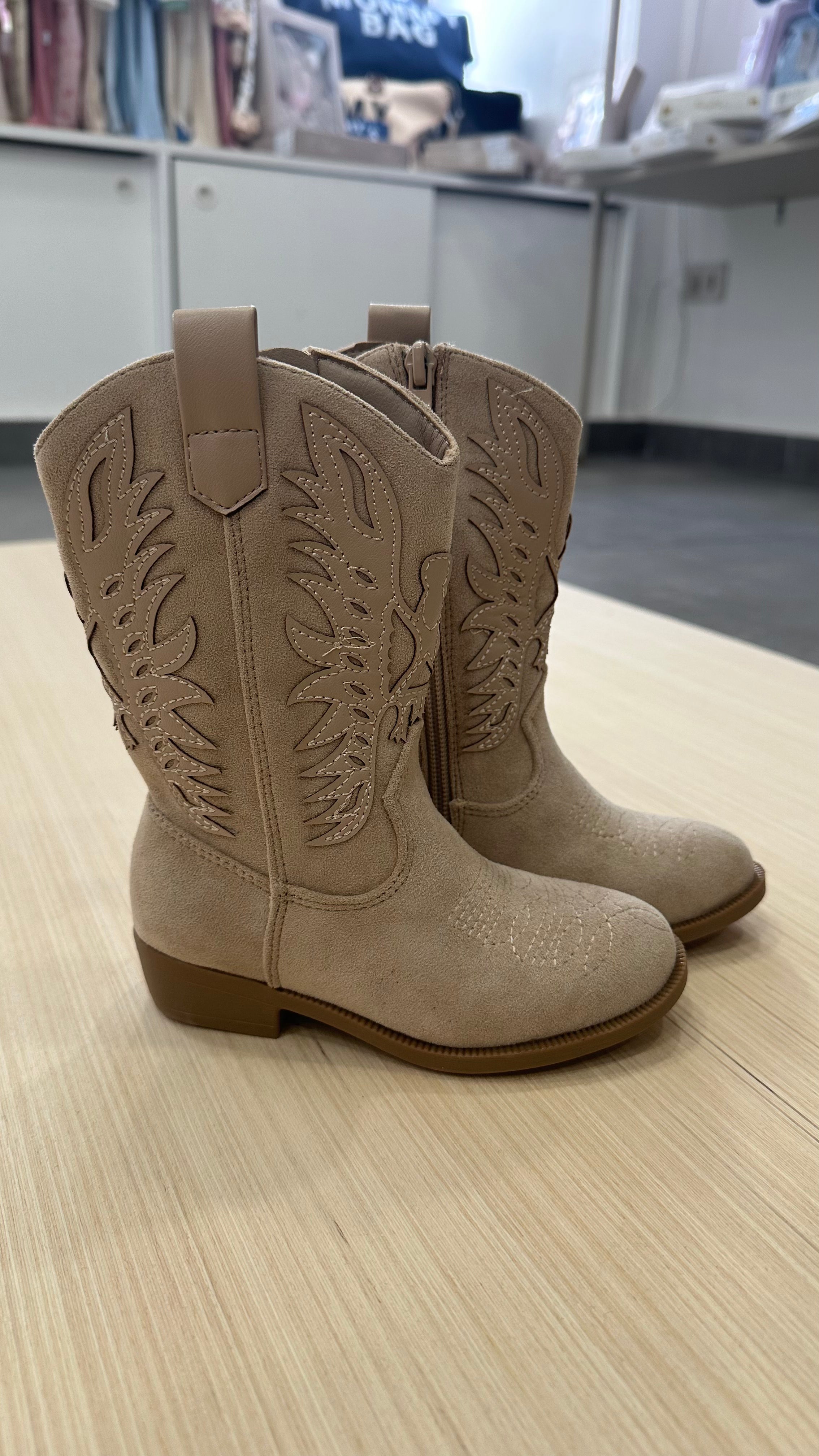 Stivaletto INSERTO IN ECOPELLE 25-35 - BEIGE