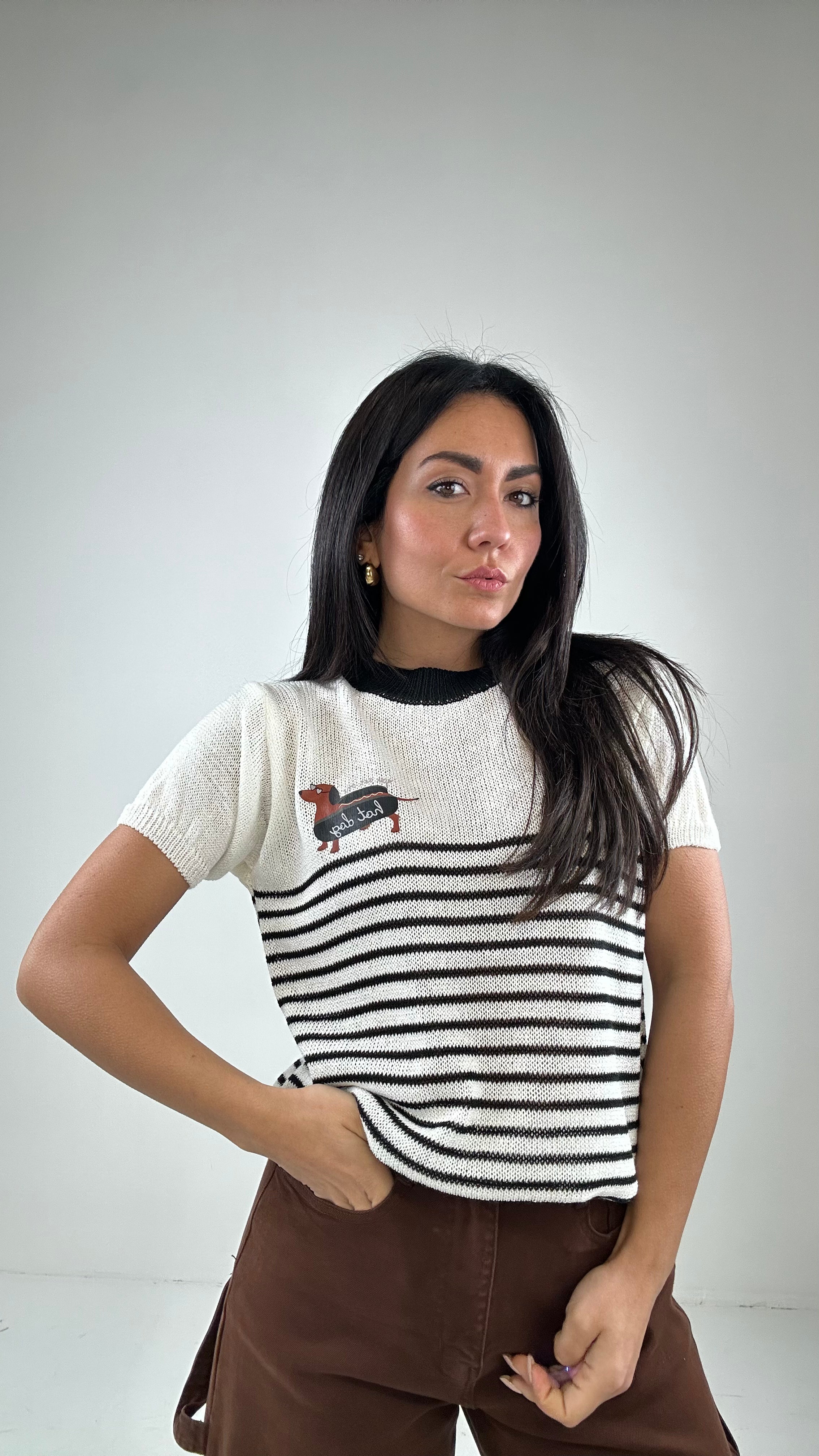 Maglia BASSOTTO HOTDOG - NERO