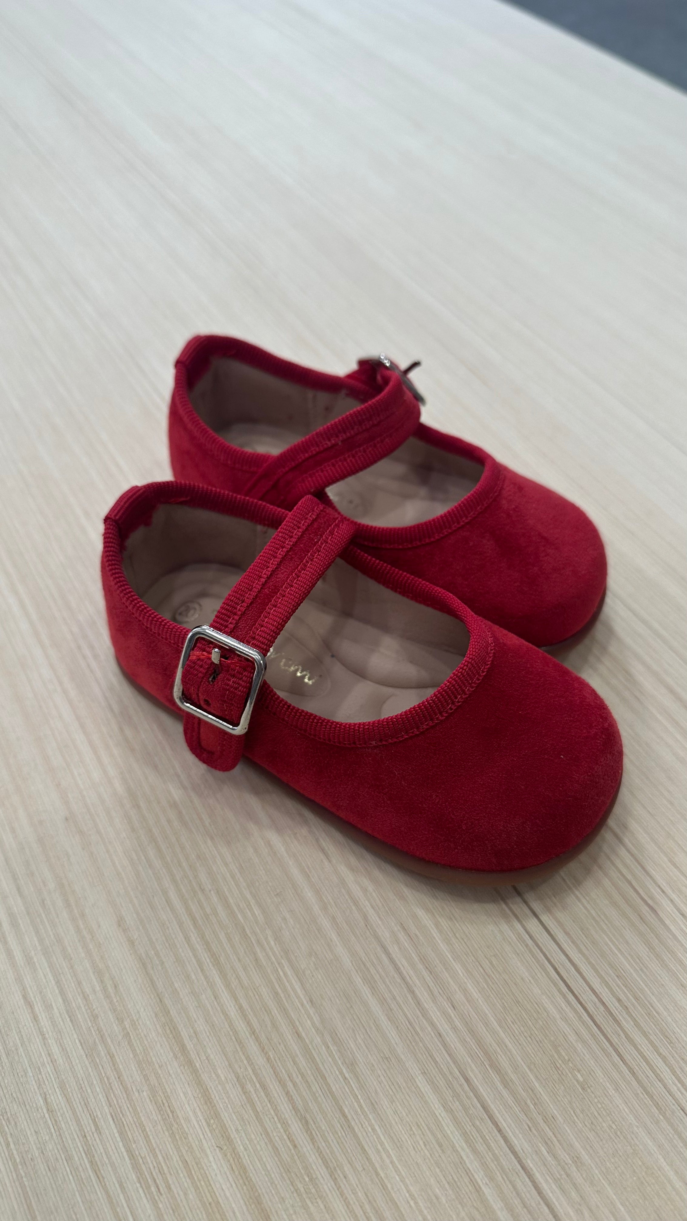 Ballerina VELLUTO 20-24 - ROSSO