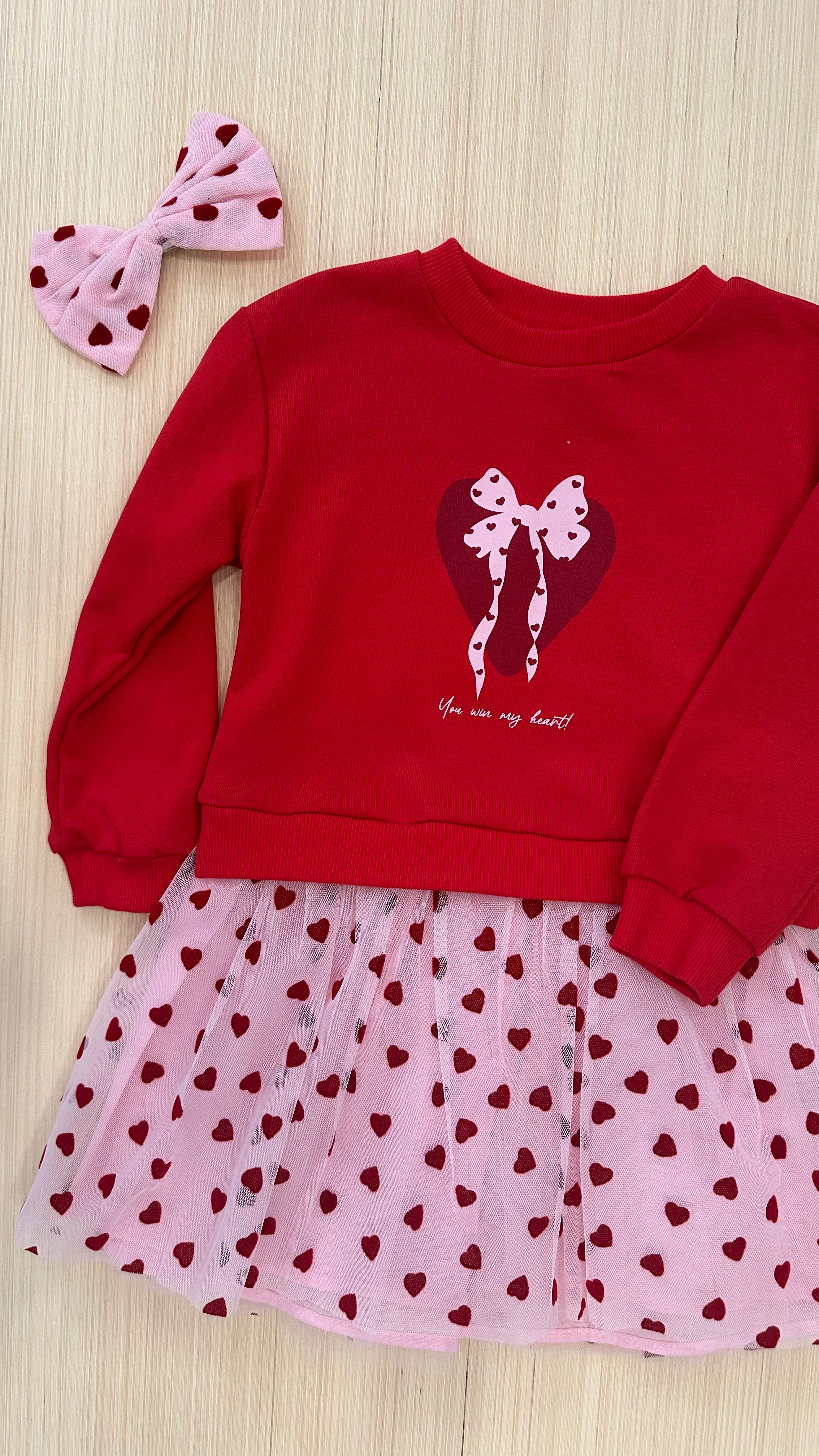 Vestito FIOCCHETTI E POIS - ROSSO