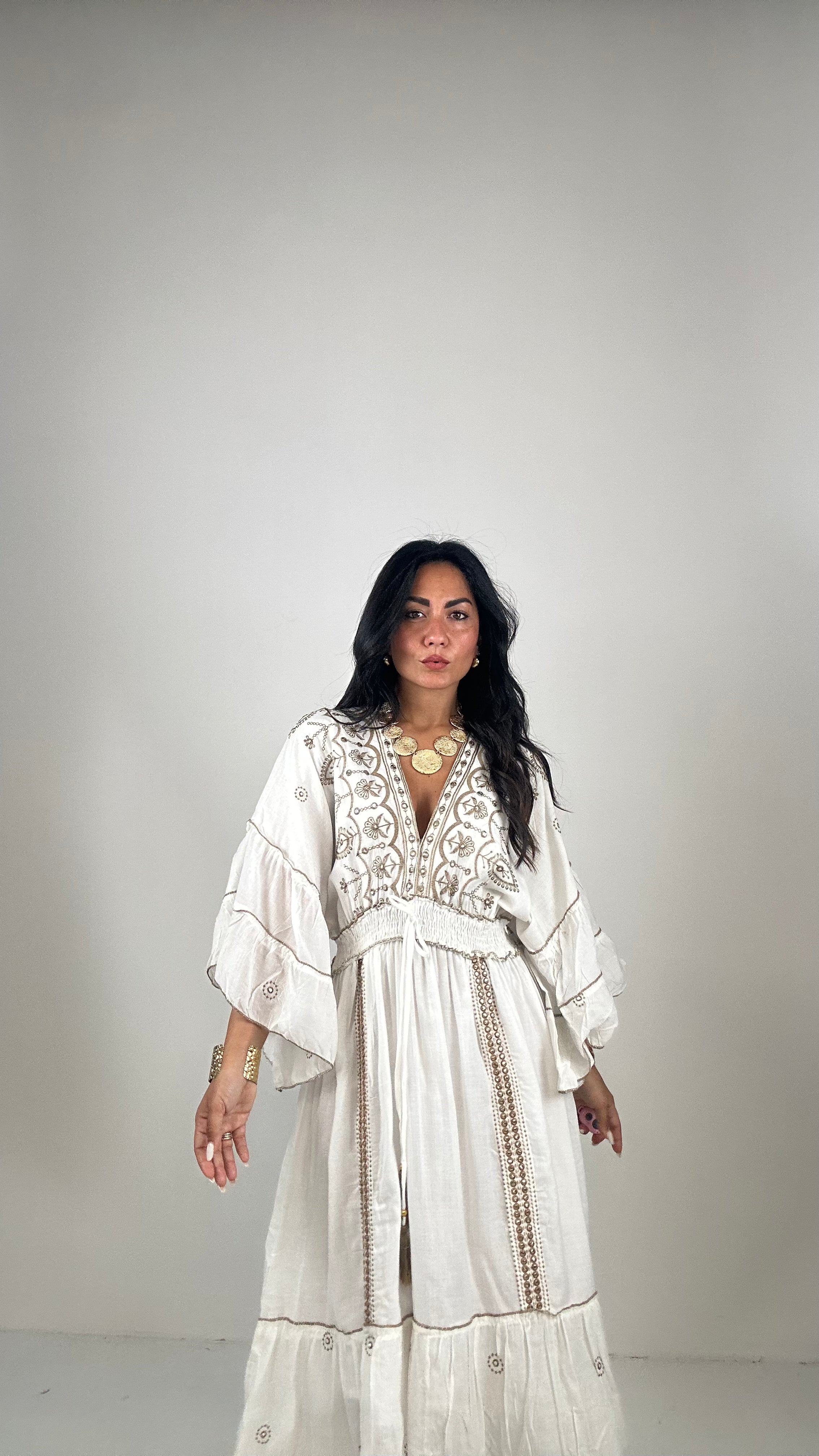 Vestito IBIZA - BEIGE