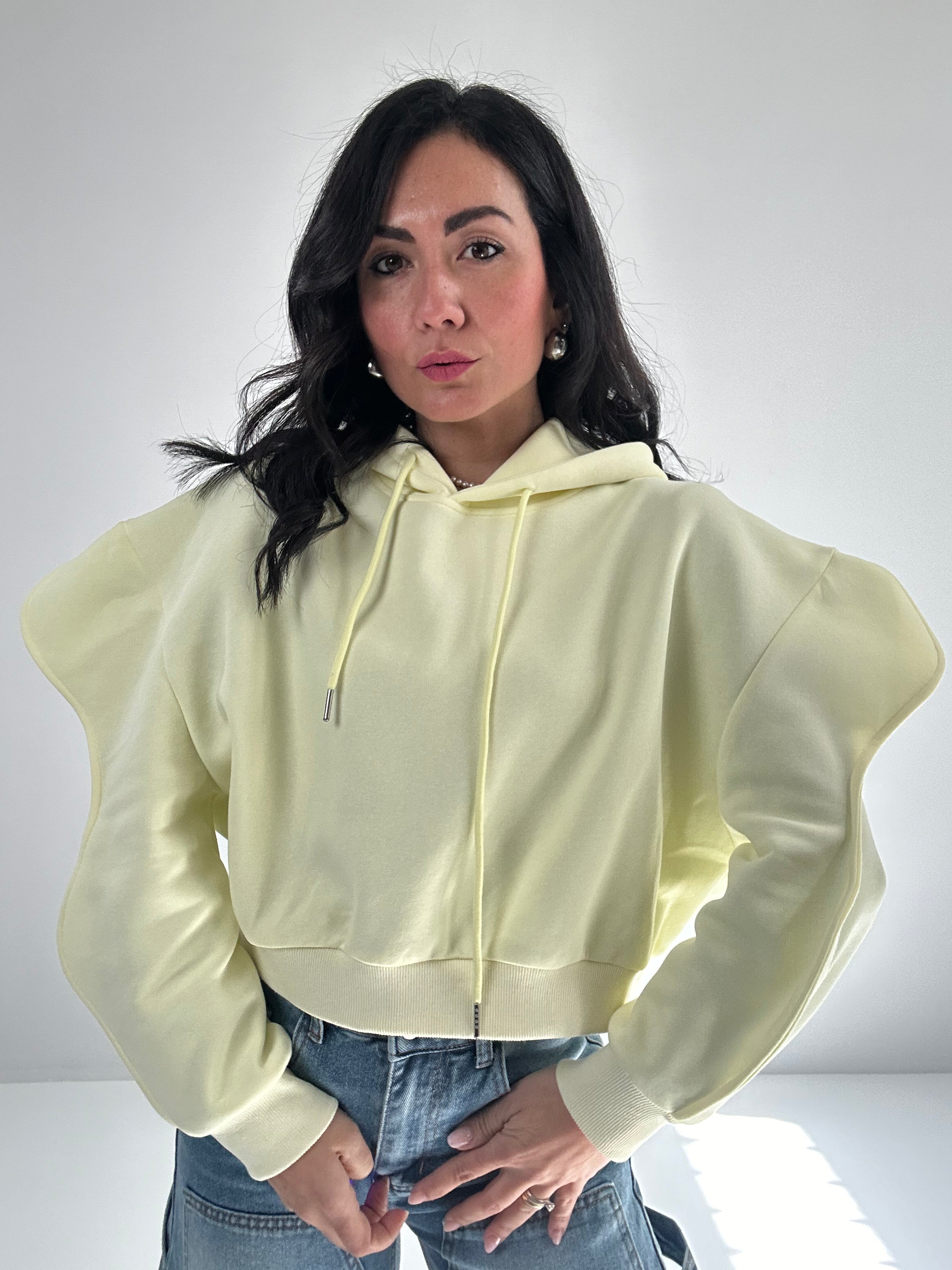 Felpa ONDA - GIALLO