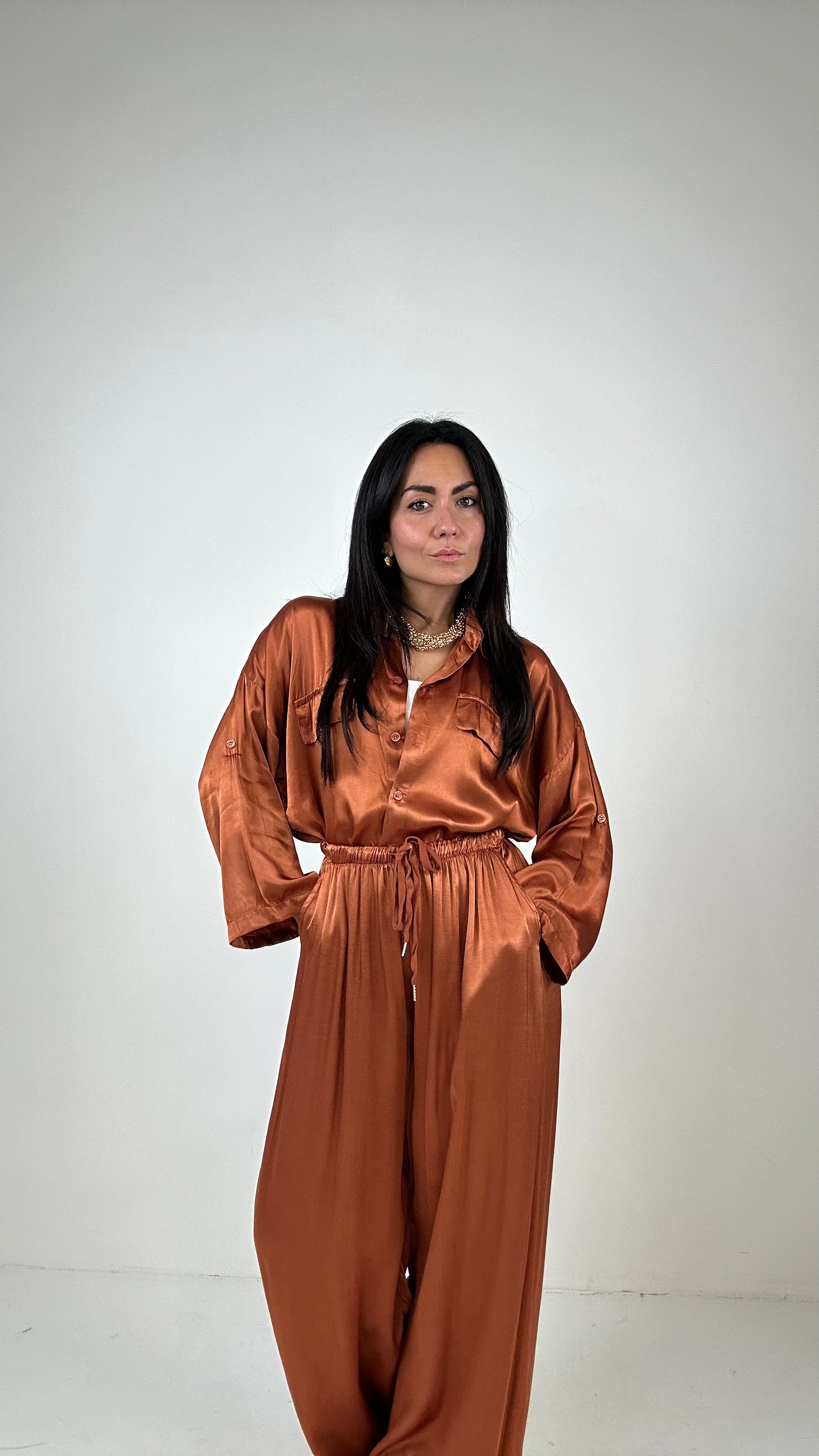 Pantalone SATIN - COCCIO
