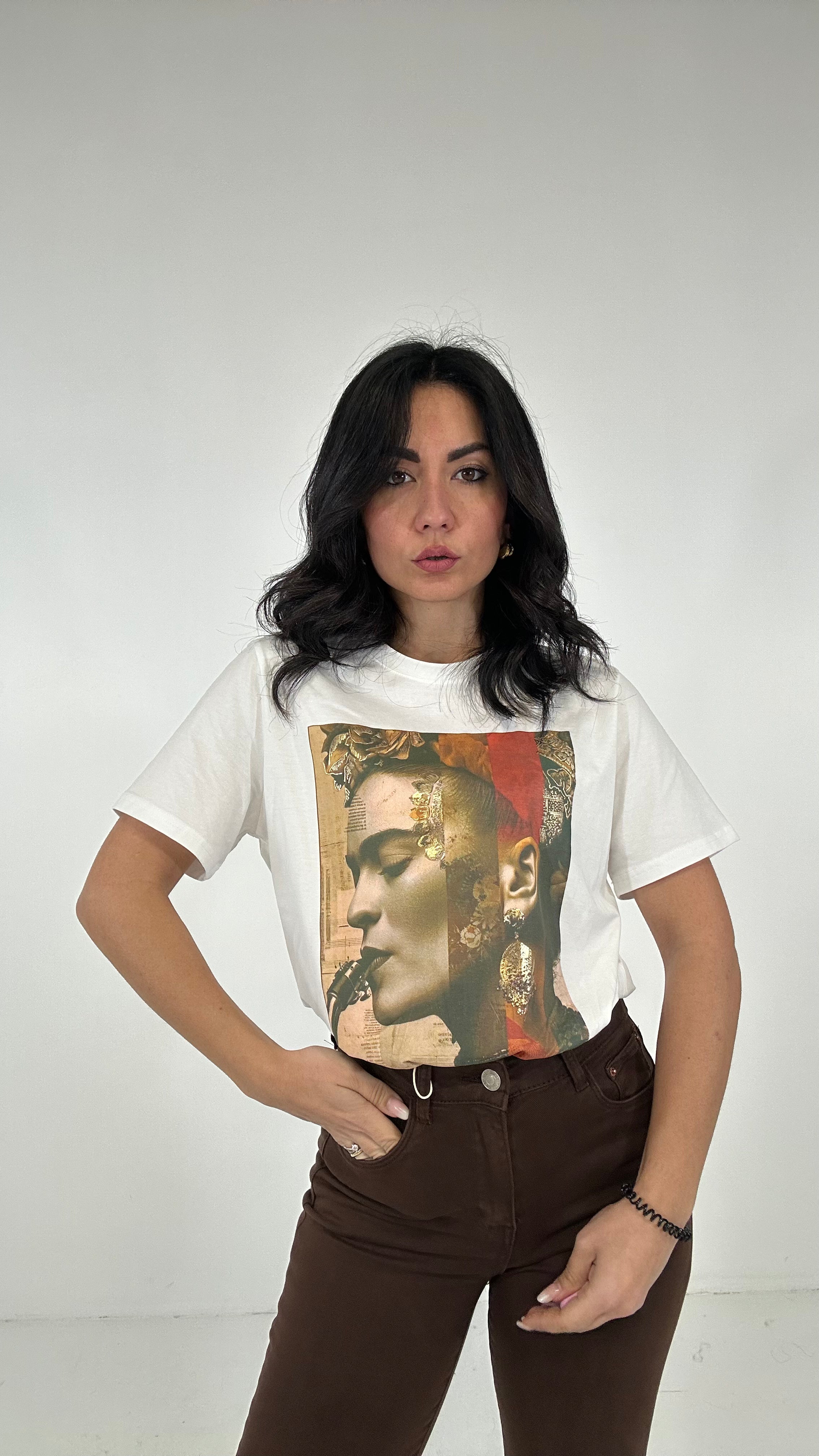 T-shirt FRIDA26 - BIANCO