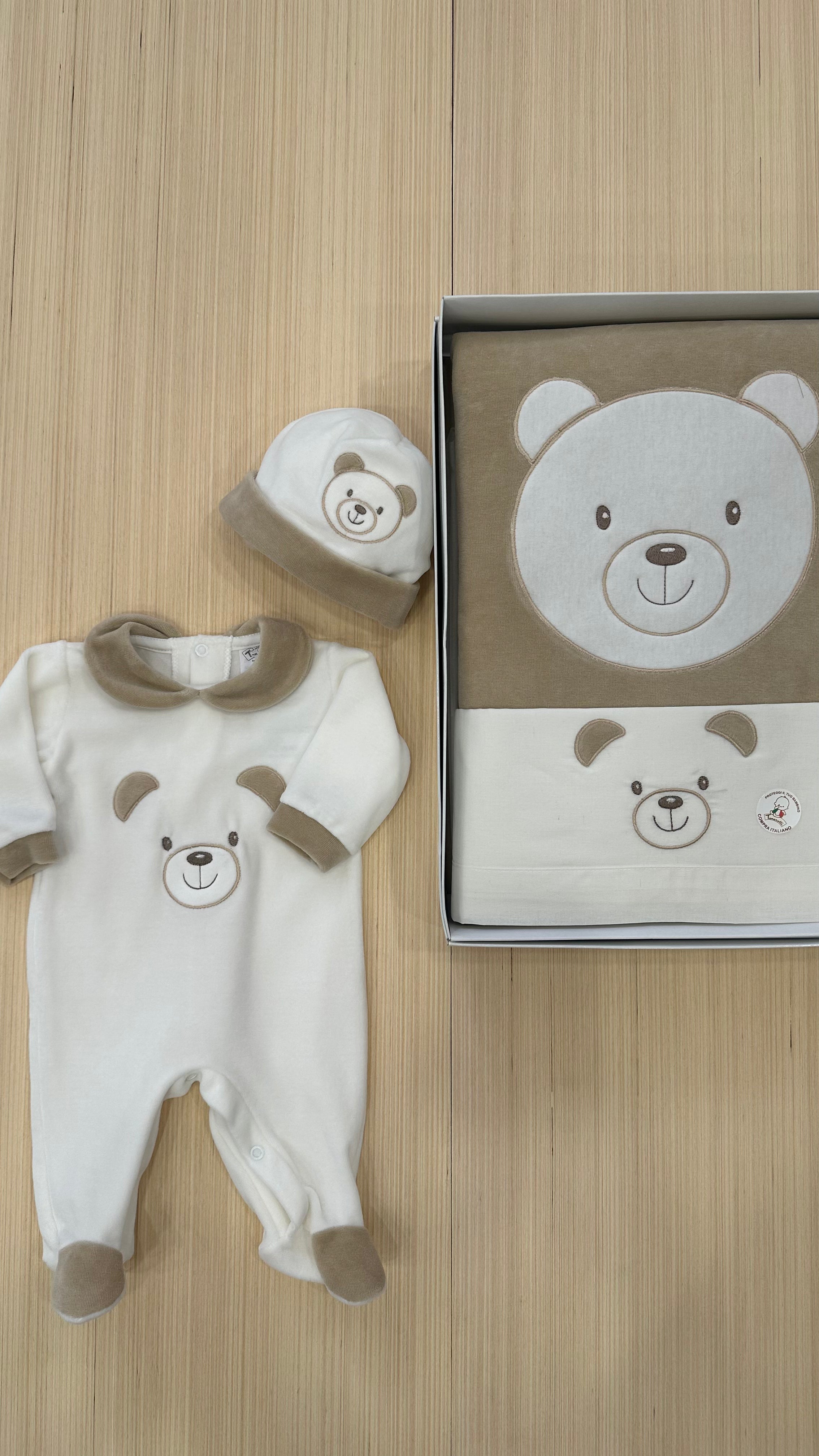 Tutina TENEROTTI ORSO - BEIGE