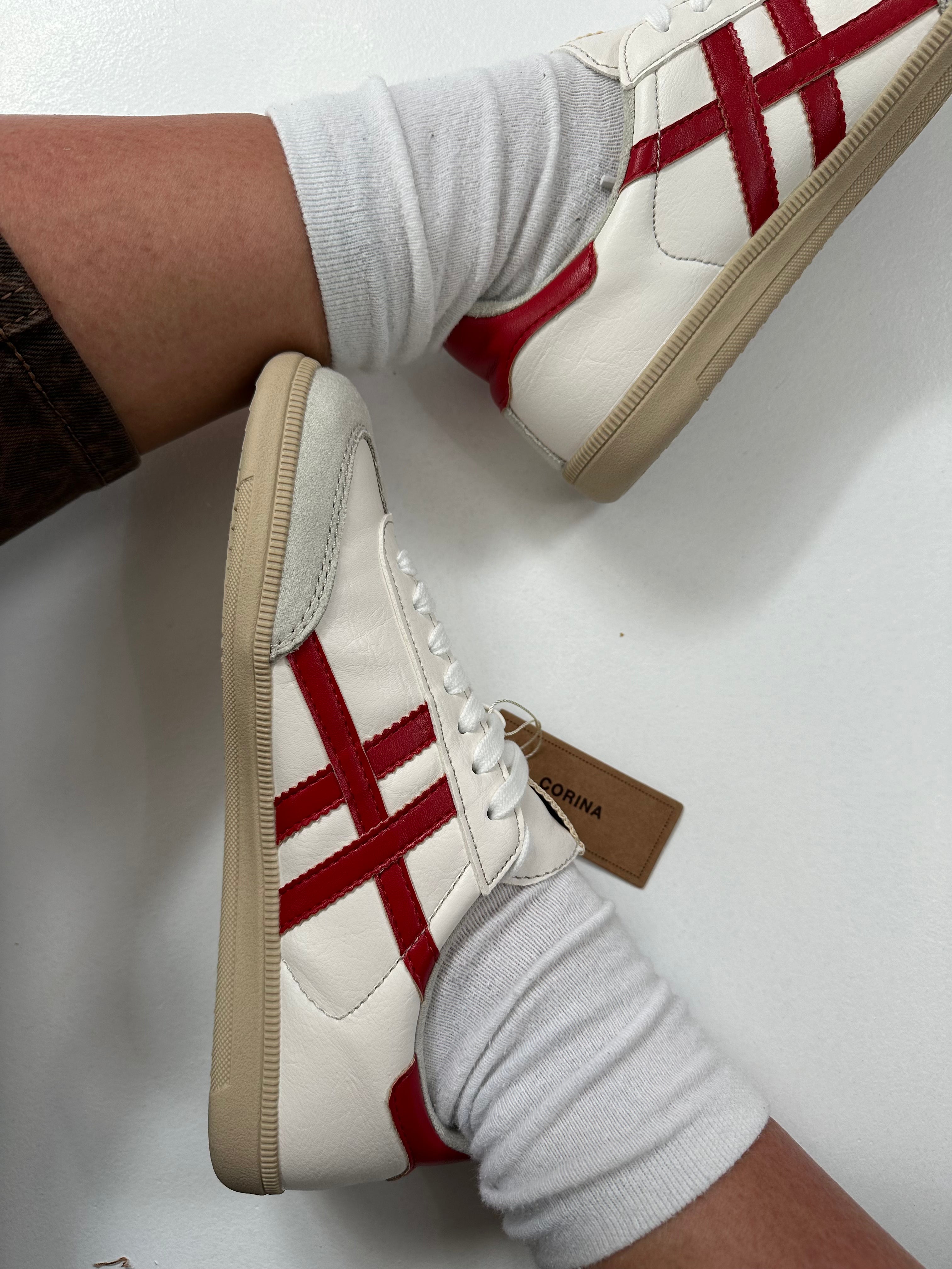 Sneakers CORINA SAMBA - ROSSO