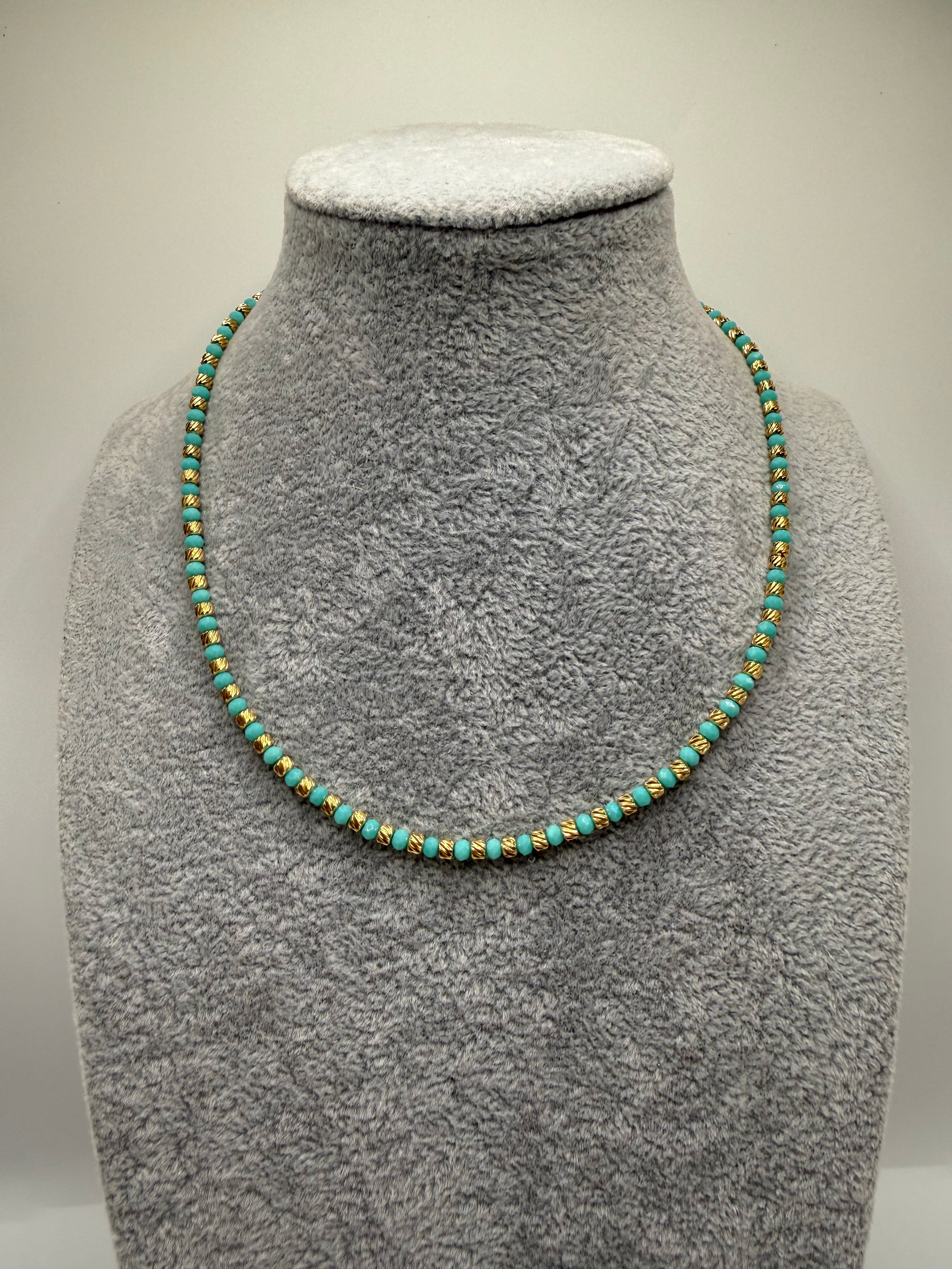 Collana Perline CLOU - CELESTE