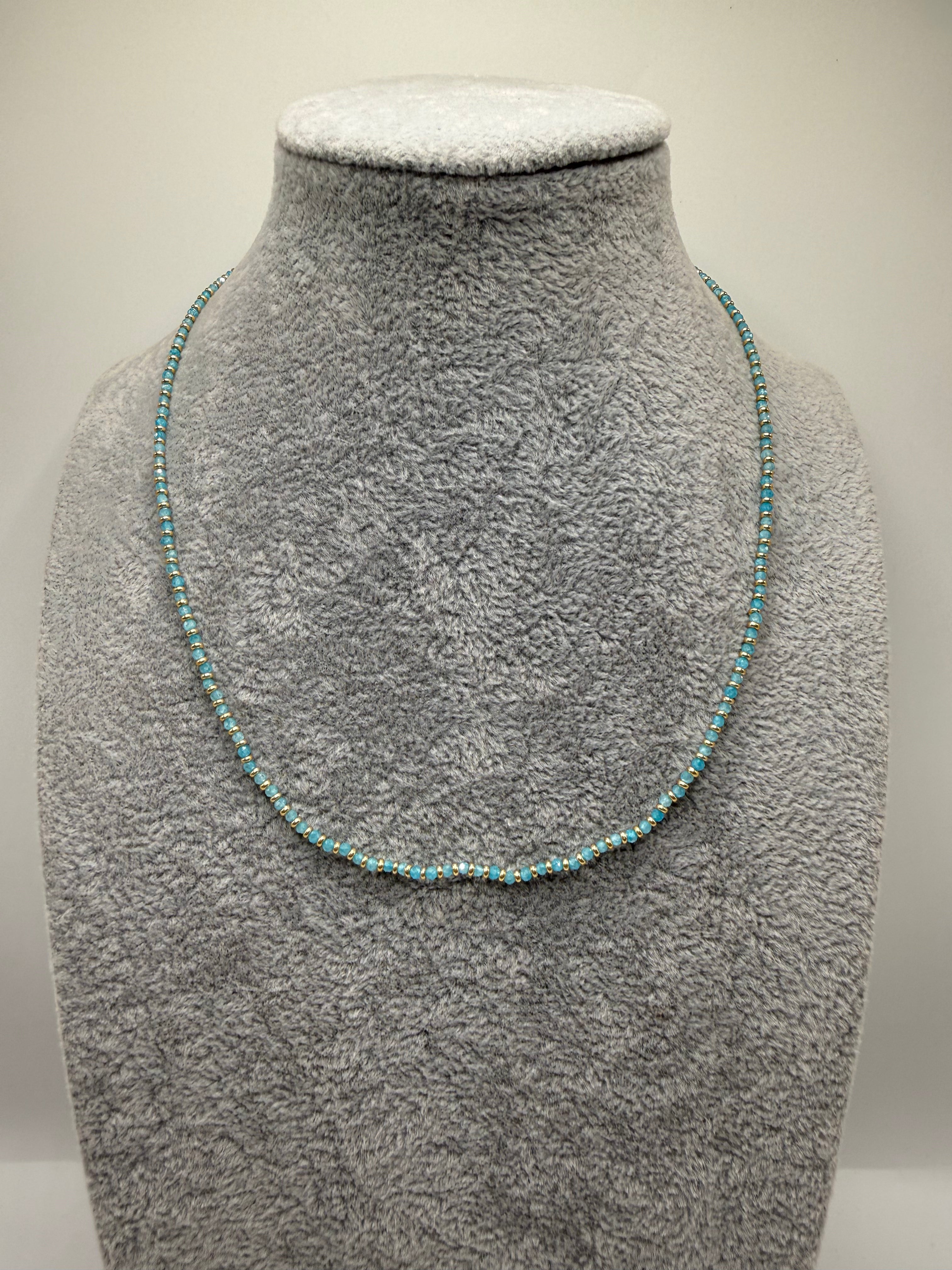 Collana MINI SUM - CELESTE