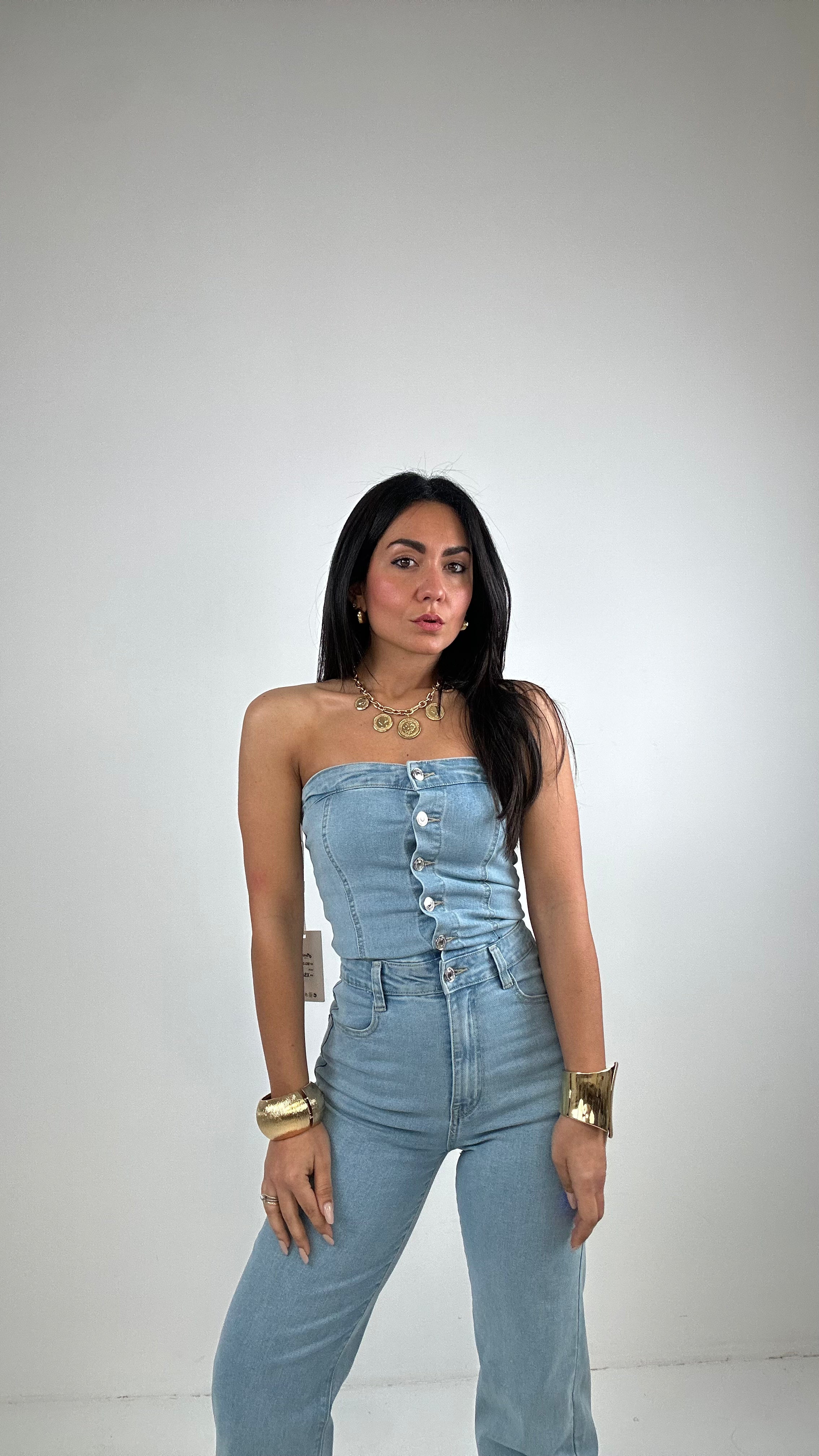 Tutone FASCIA IN JEANS - JEANS CHIARO