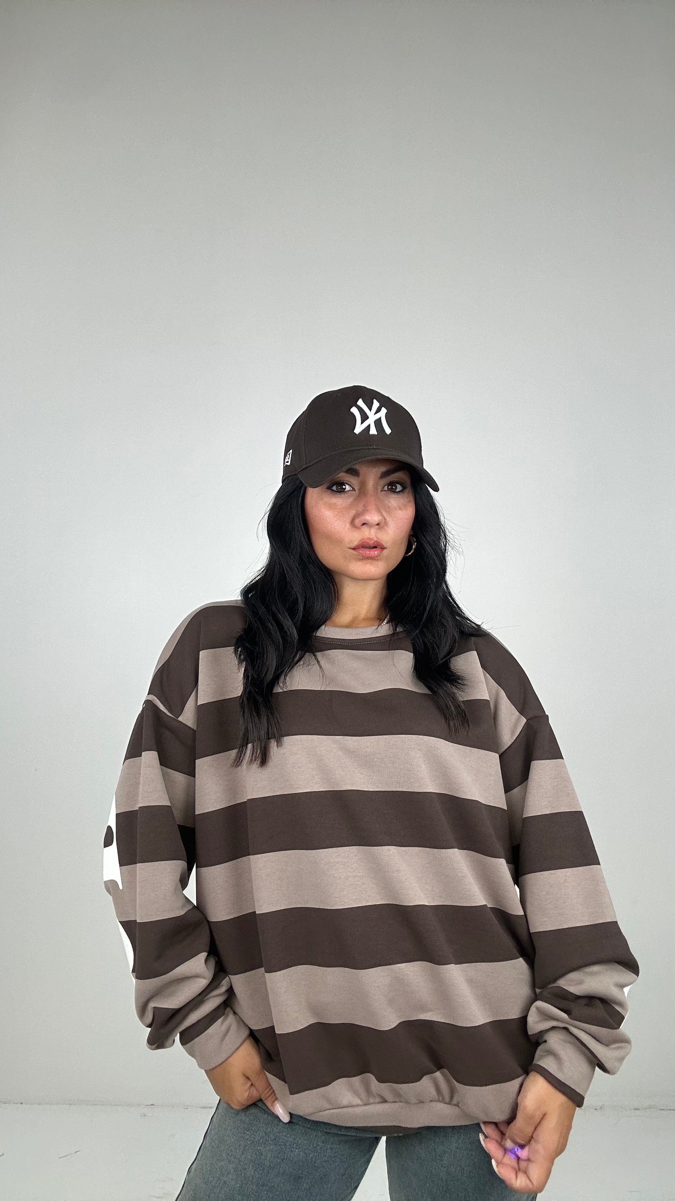 Felpa PARIS <> - MARRONE