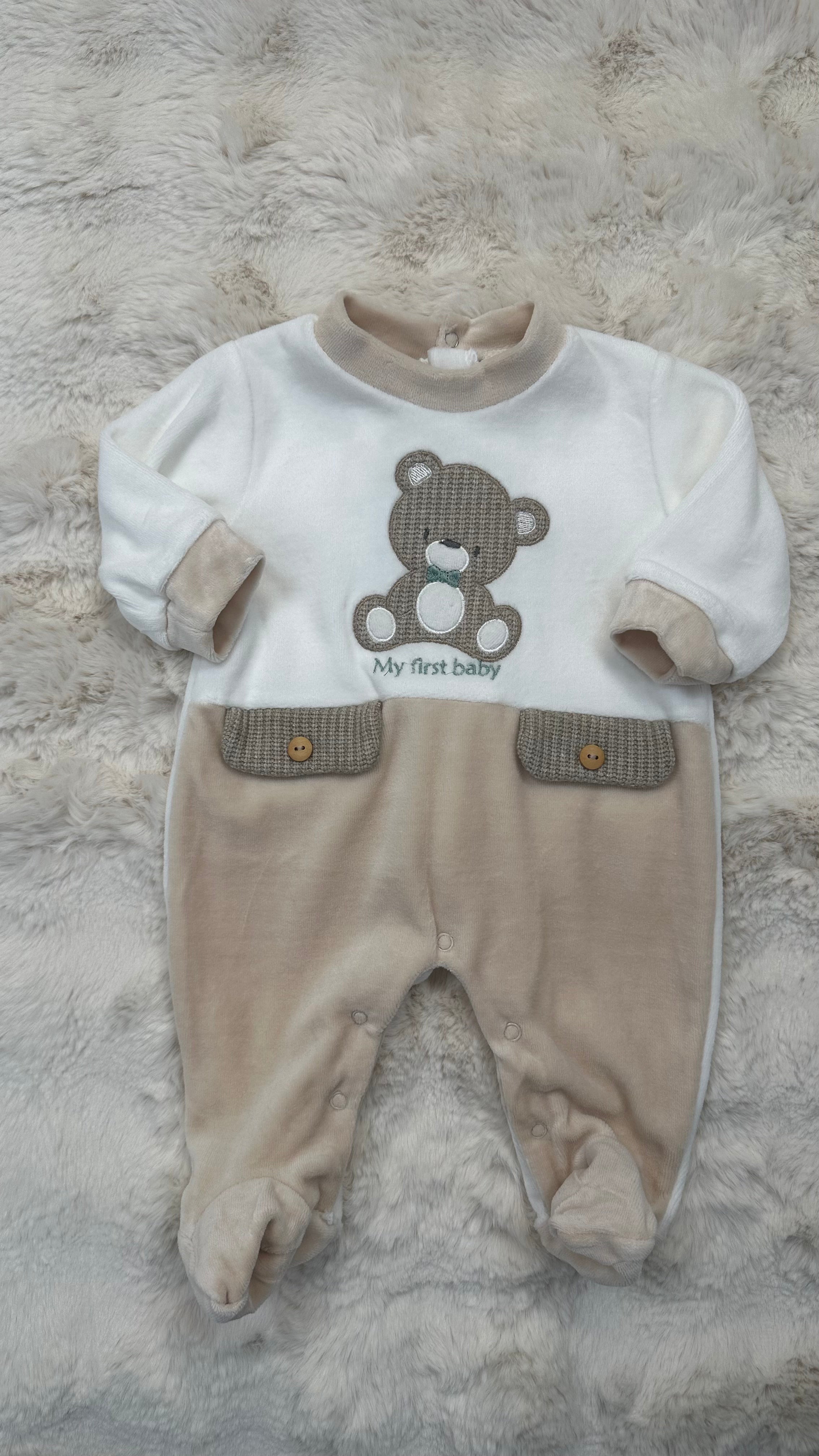 Tutina CINIGLIA MY FIRST BABY 0-12M - BEIGE
