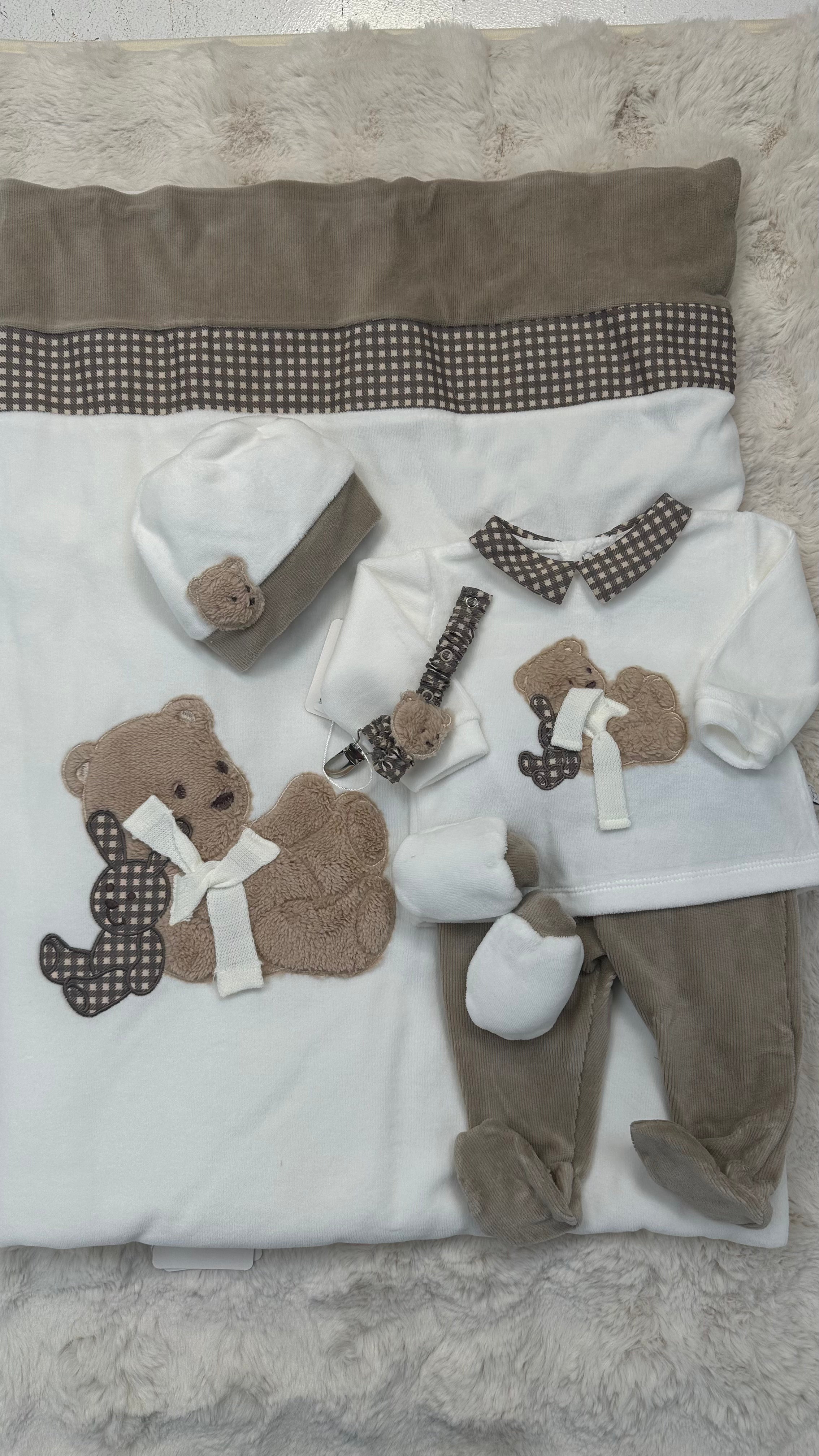 Coperta TEDDY CINIGLIA - PANNA