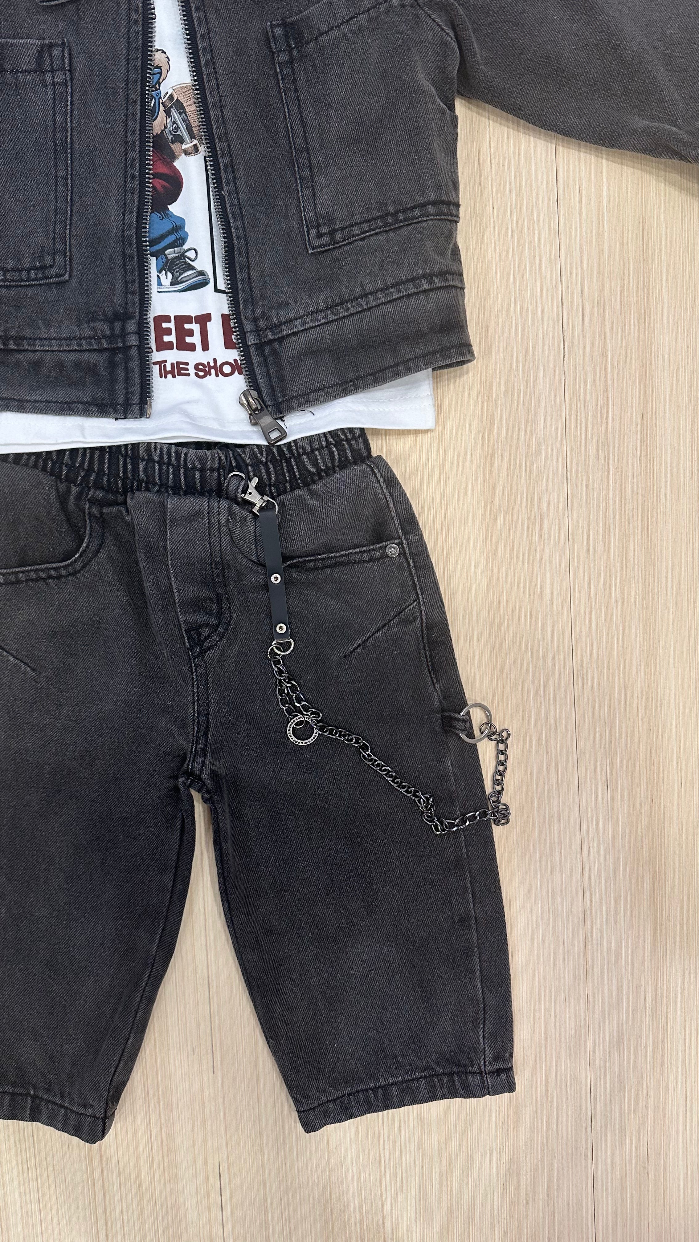 Coordinato IN JEANS GANG 12-36M - JEANS
